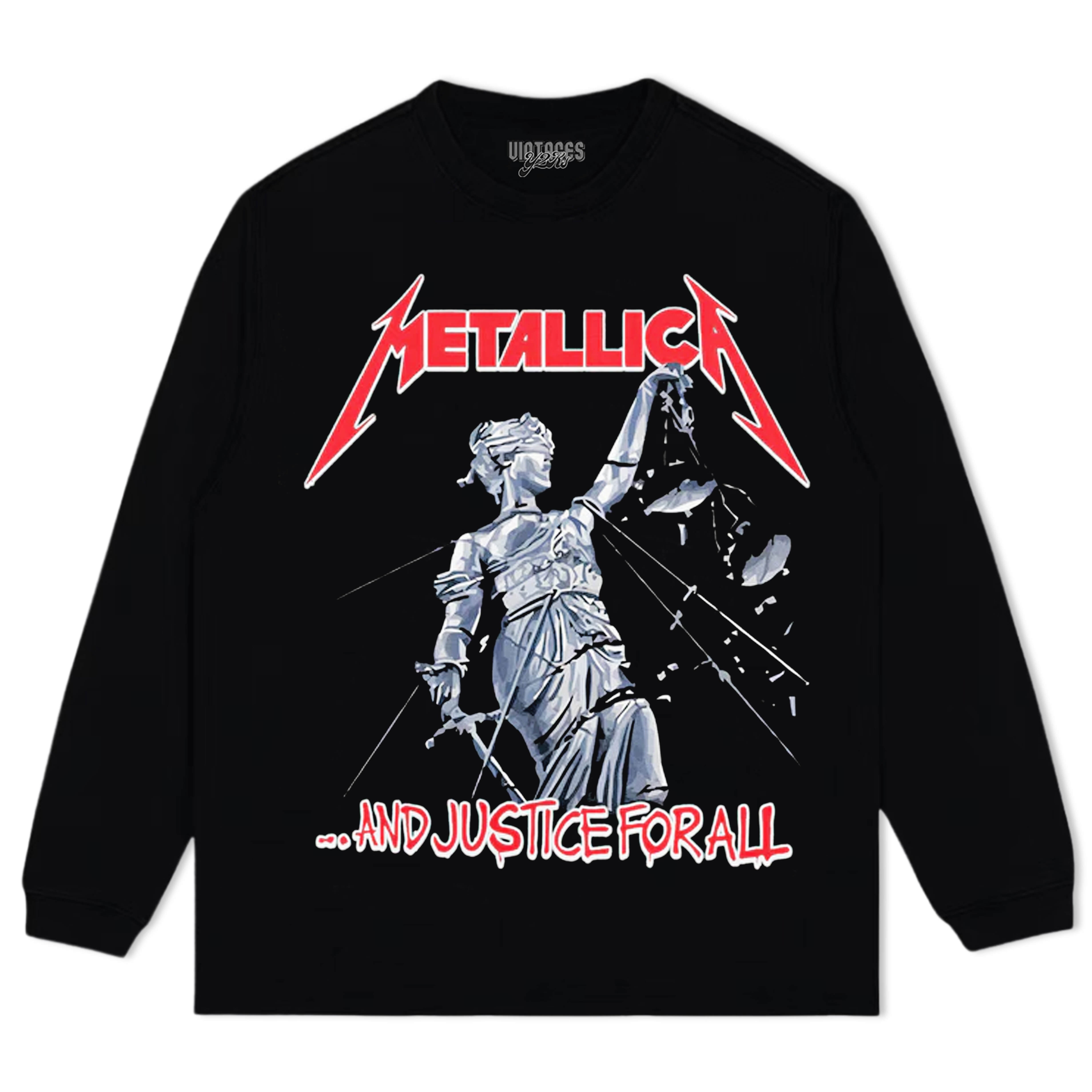METALLICA JUSTICE FOR ALL TEE & LS & HOODIE