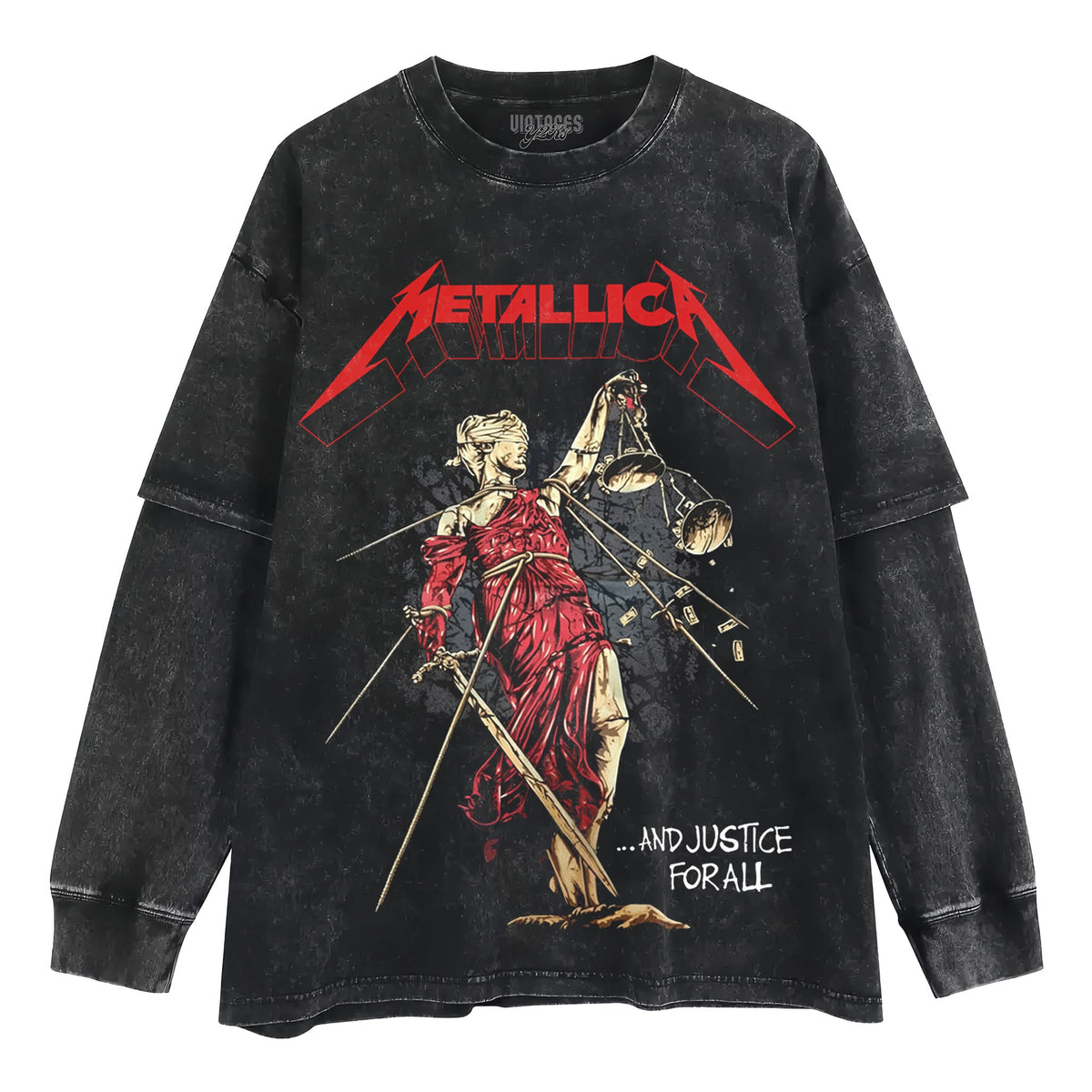 METALLICA V2 TANK TOP & TEE & LONG SLEEVE & LAYERED LS & HOODIE