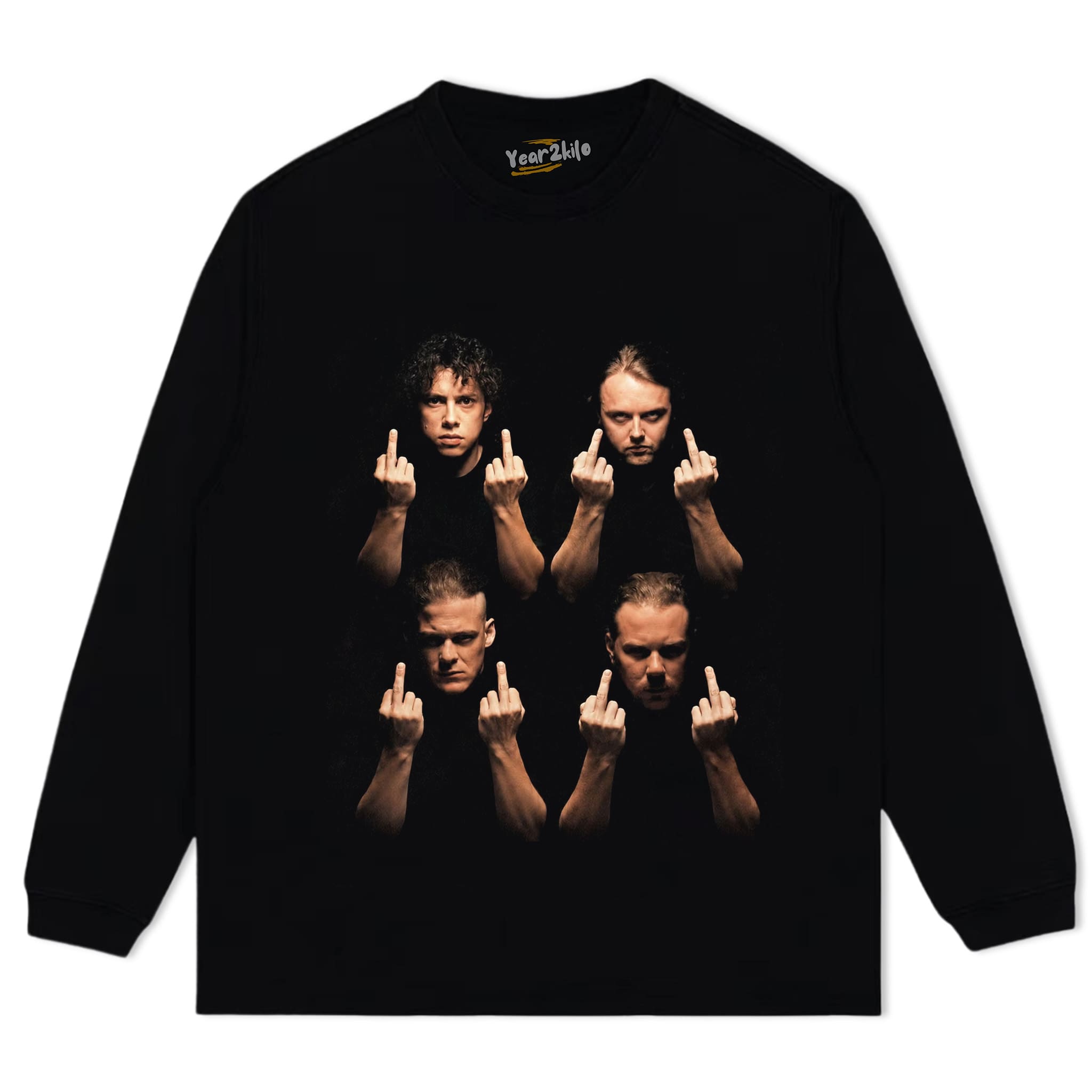 METALLICA VINTAGE ROCK BAND GRAPHIC V3 TANK TOP & TEE & LONG SLEEVE & LAYERED LS & HOODIE