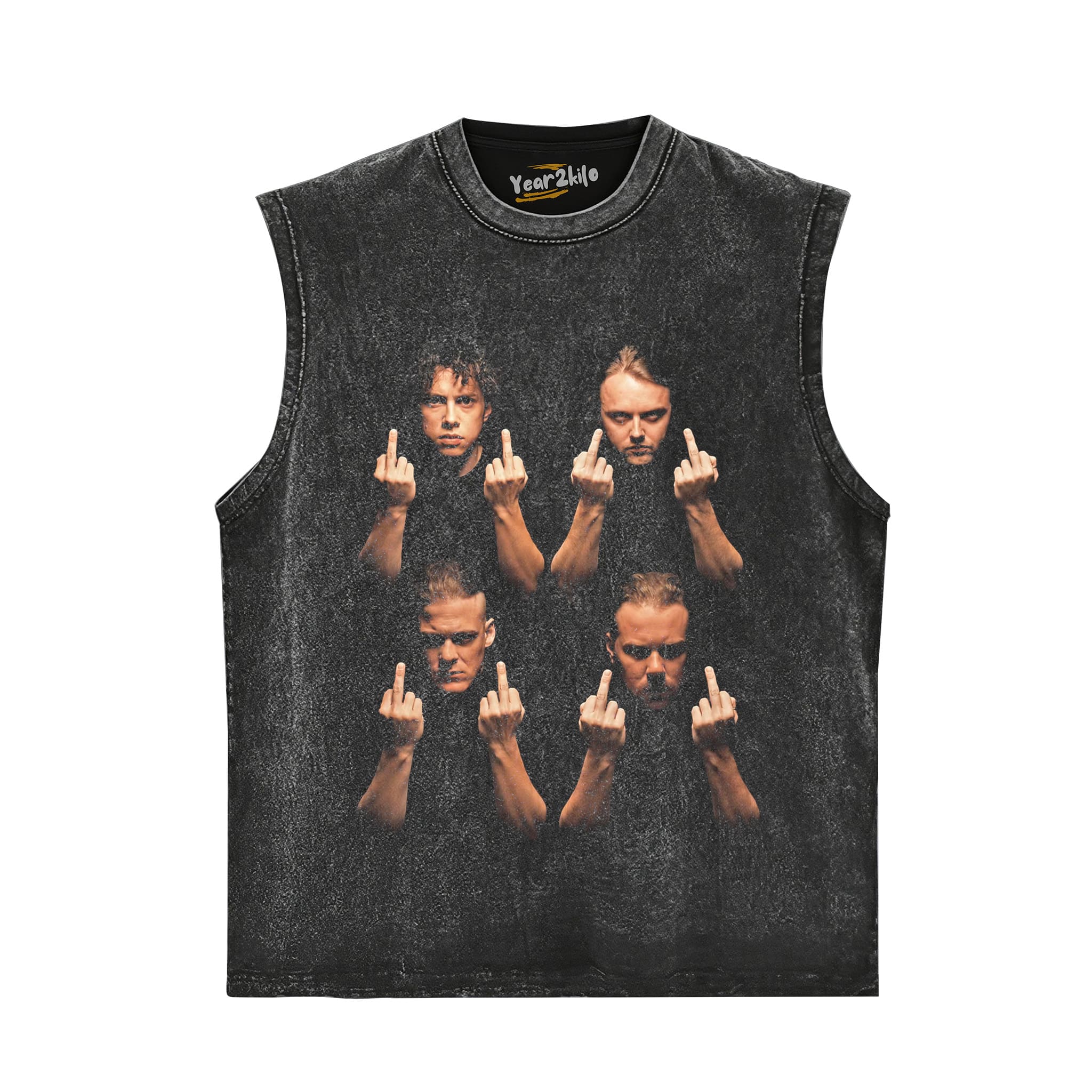 METALLICA VINTAGE ROCK BAND GRAPHIC V3 TANK TOP & TEE & LONG SLEEVE & LAYERED LS & HOODIE