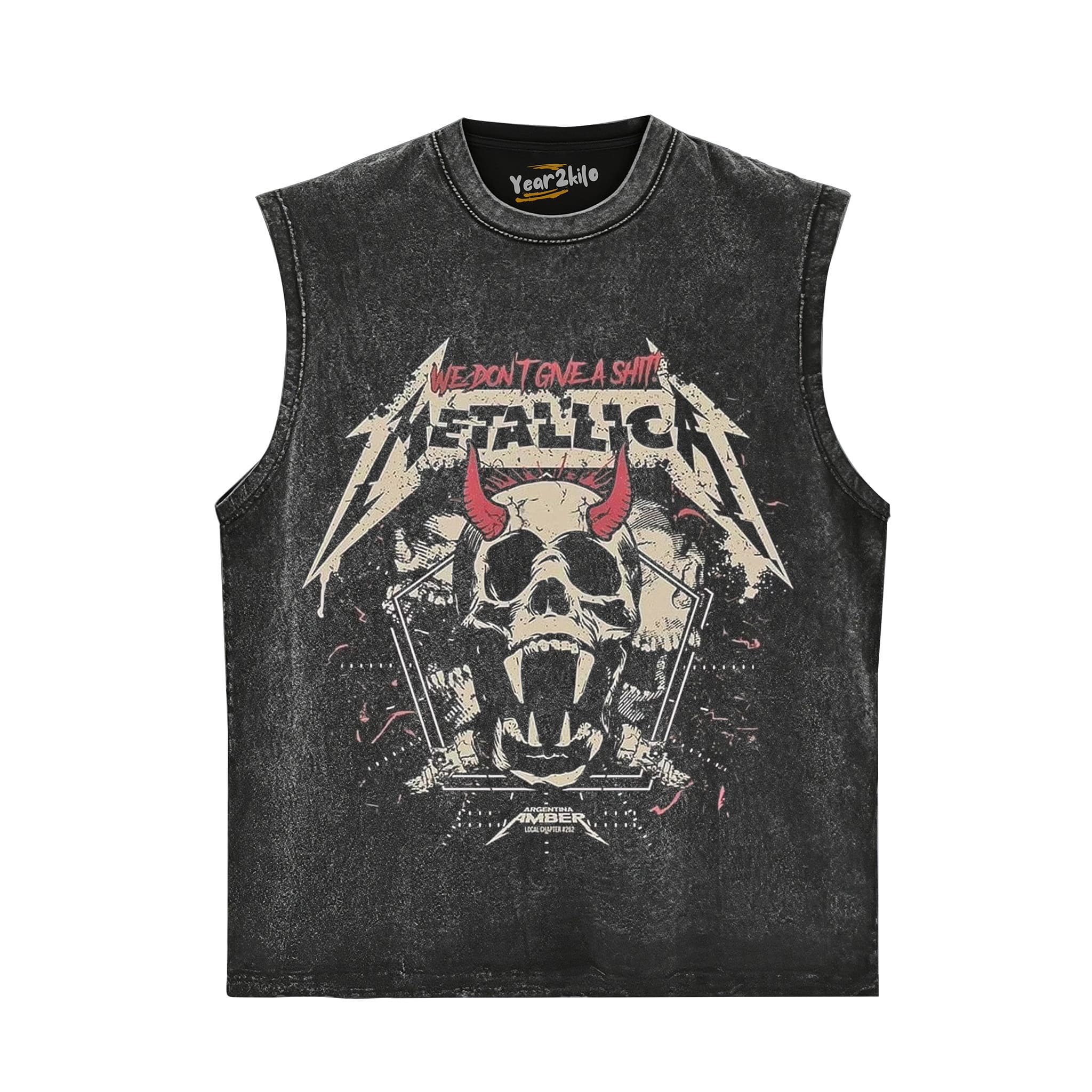 METALLICA VINTAGE ROCK BAND GRAPHIC V7 TANK TOP & TEE & LONG SLEEVE & LAYERED LS & HOODIE
