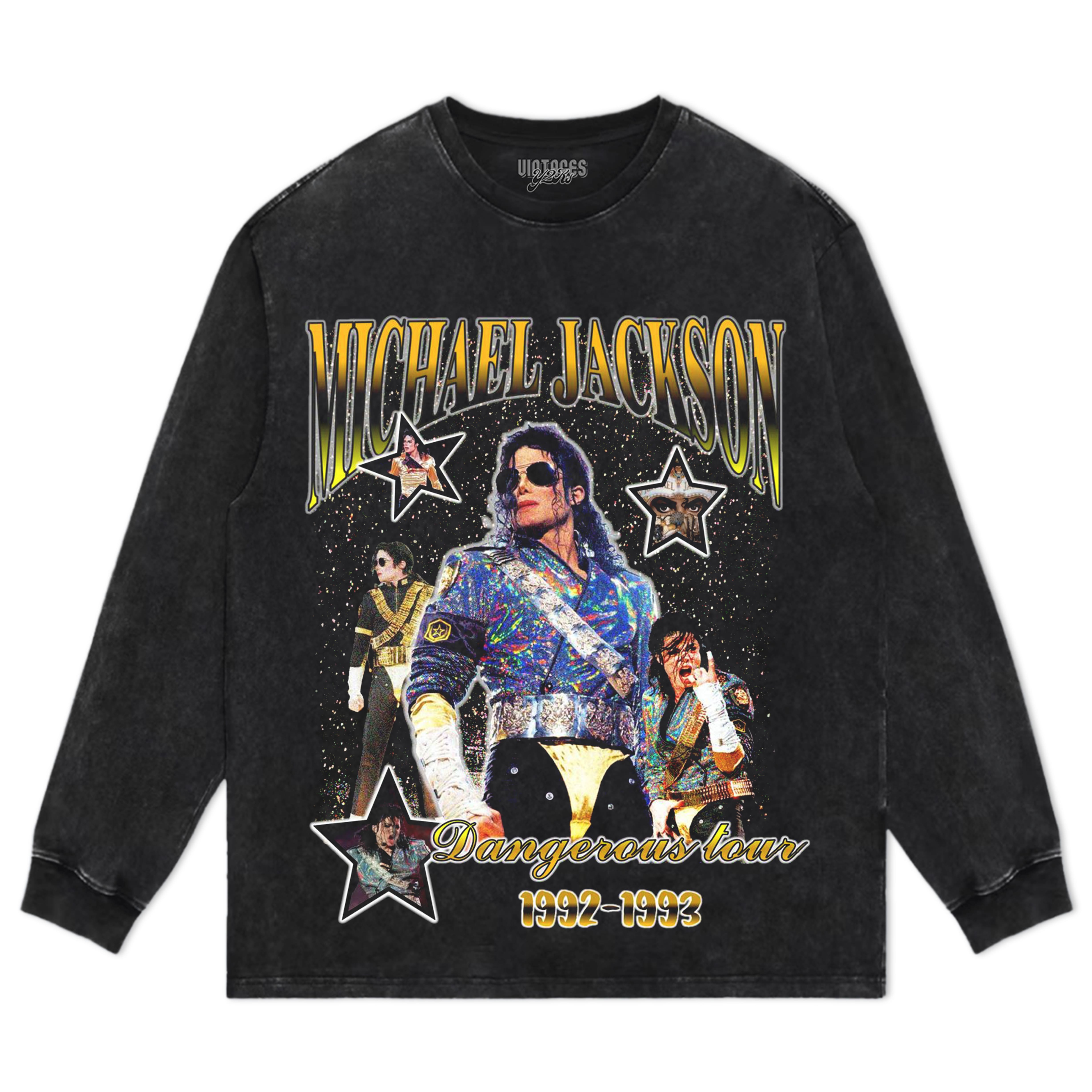 MICHAEL JACKSON DANGEROUS WORLD TOUR TEE & LS & HOODIE