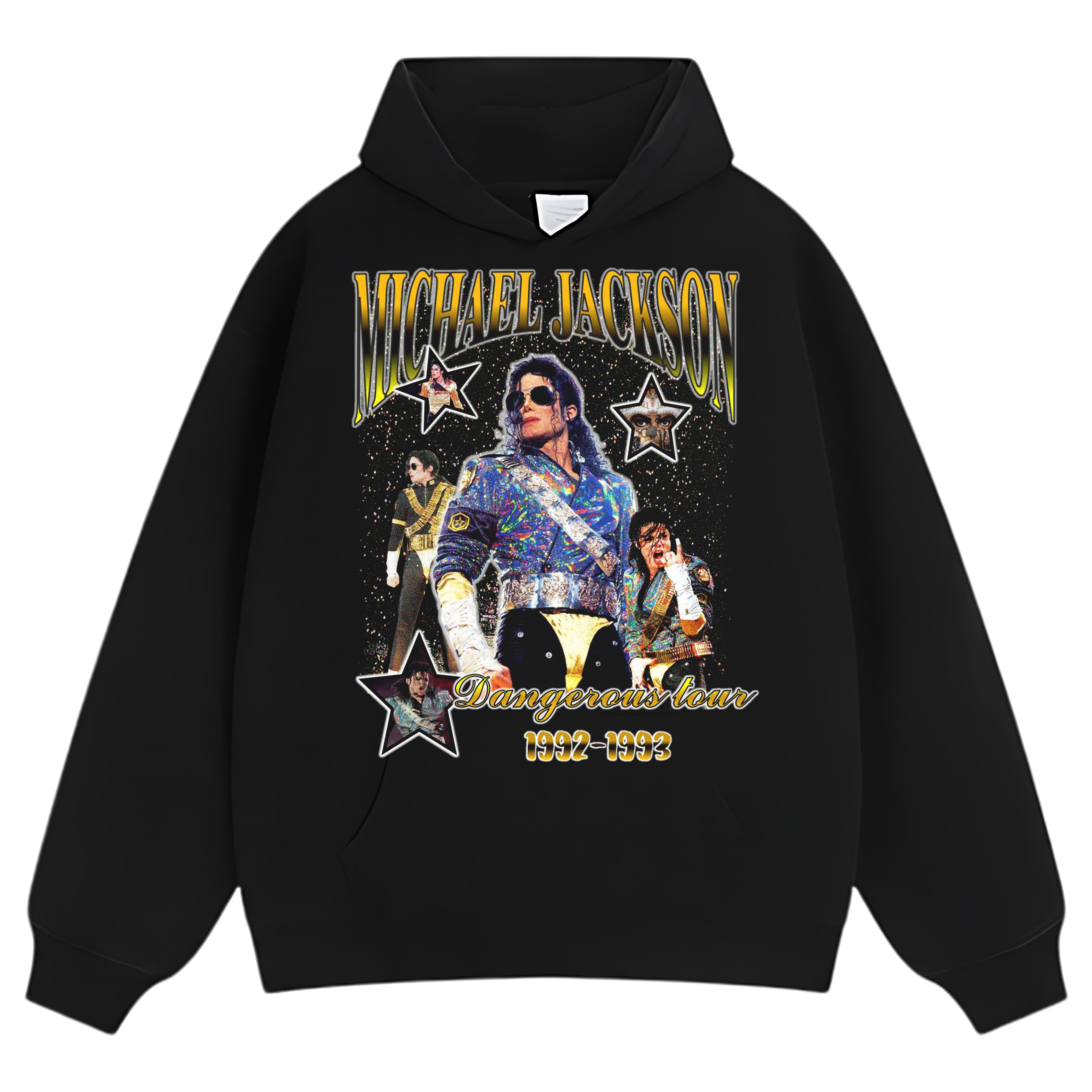 MICHAEL JACKSON DANGEROUS WORLD TOUR TEE & LS & HOODIE