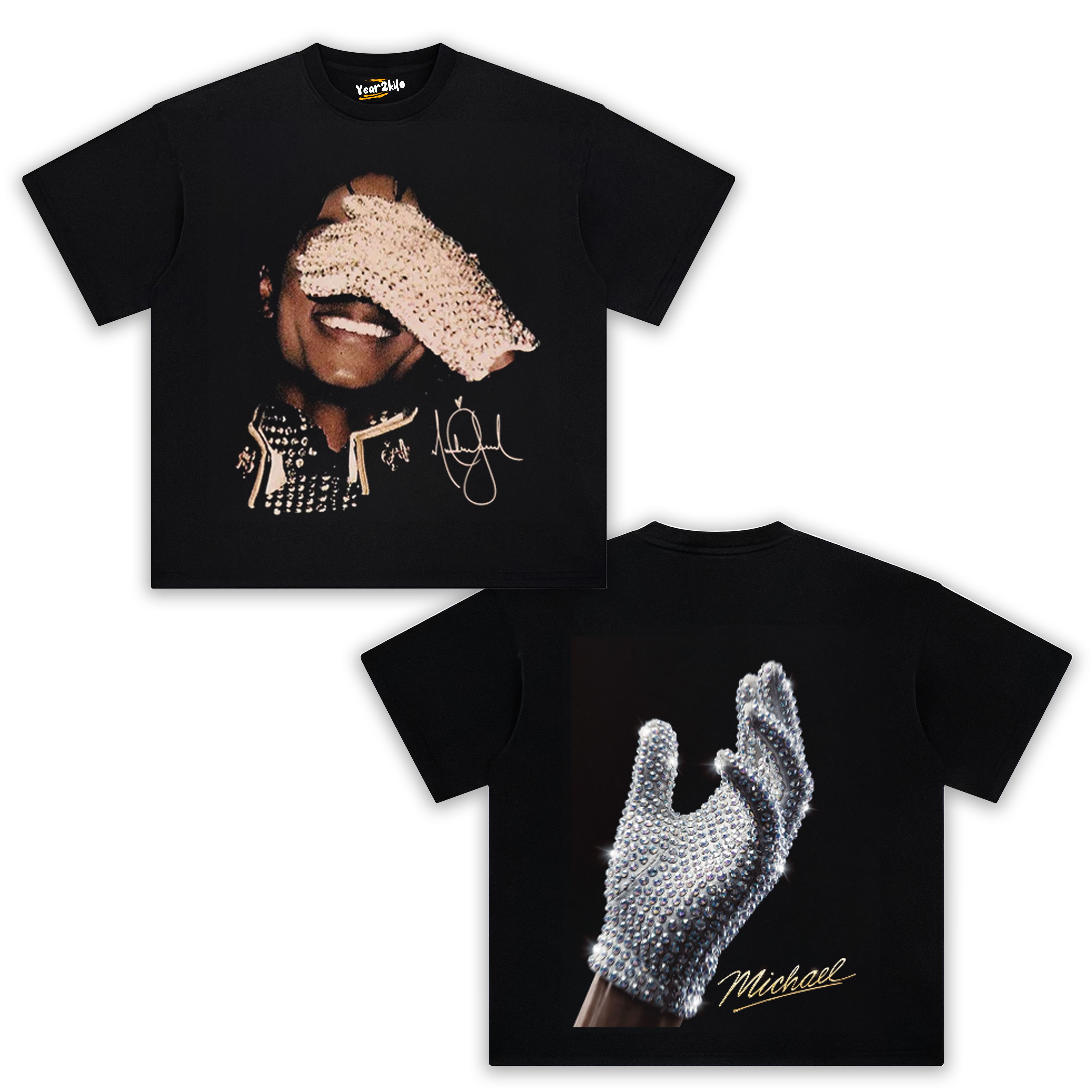 MICHAEL JACKSON GLOVE TANK TOP & TEE