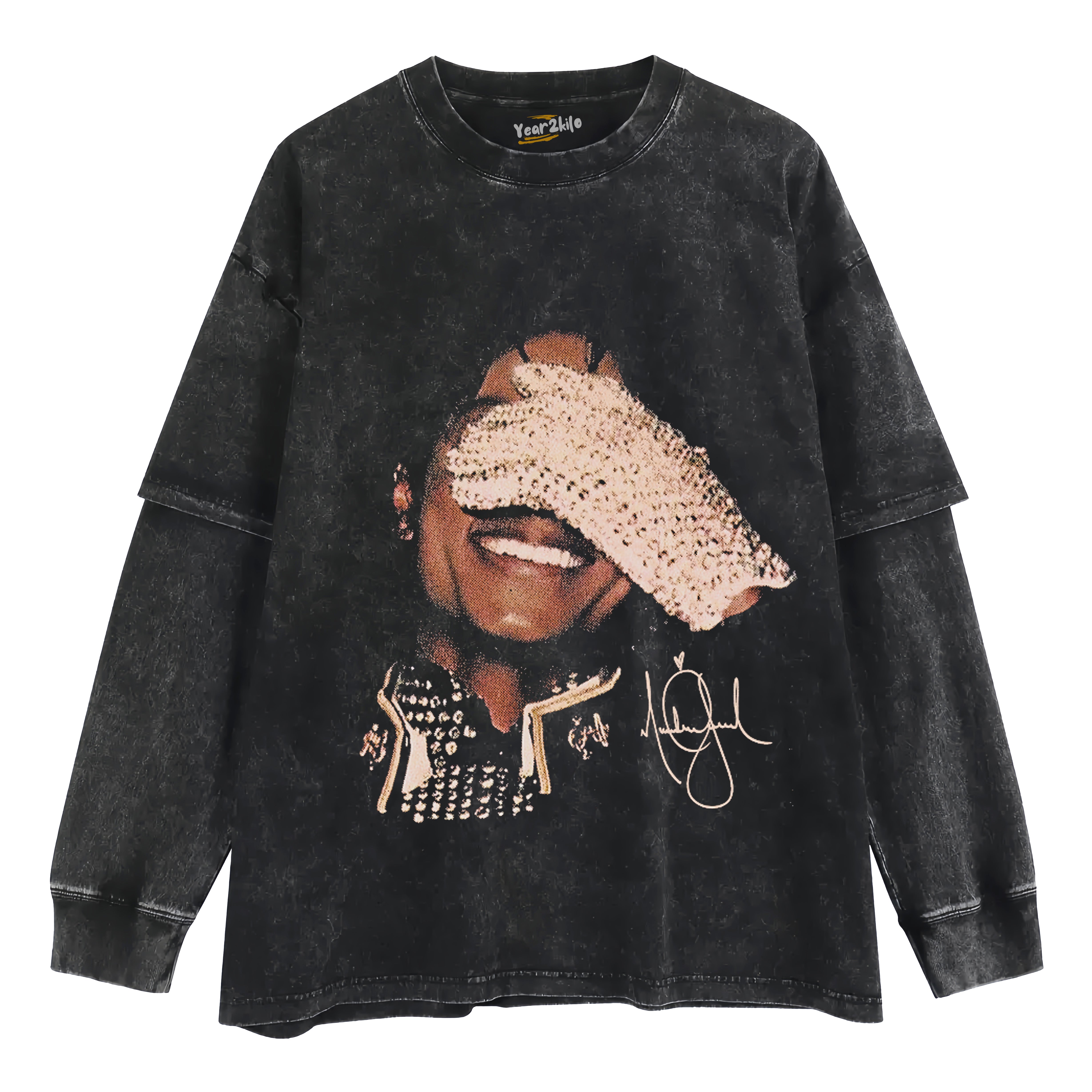 MICHAEL JACKSON GLOVE TANK TOP & TEE & LONG SLEEVE & LAYERED LS & HOODIE