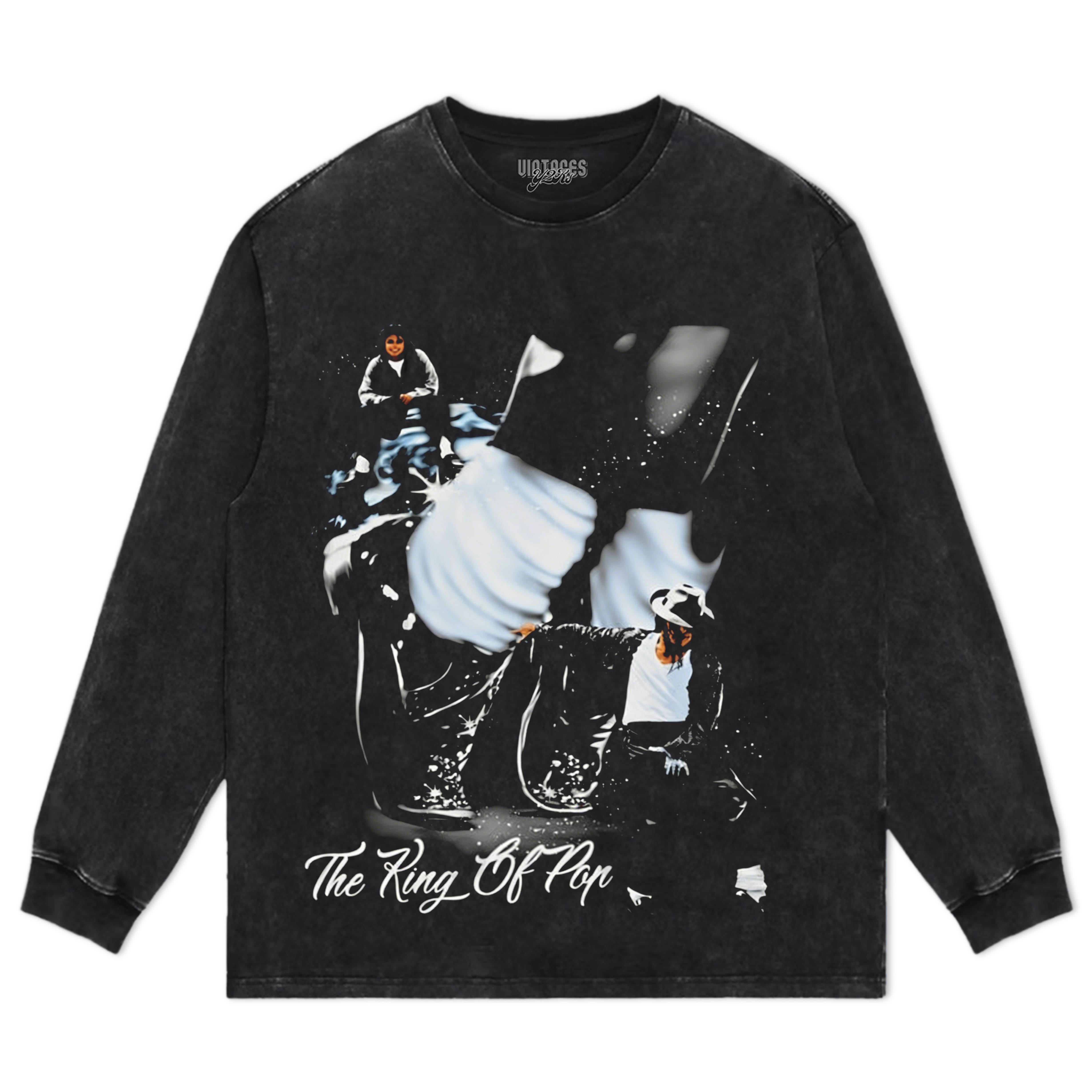 MICHAEL JACKSON KING OF POP MOONWALK TEE & LS & HOODIE