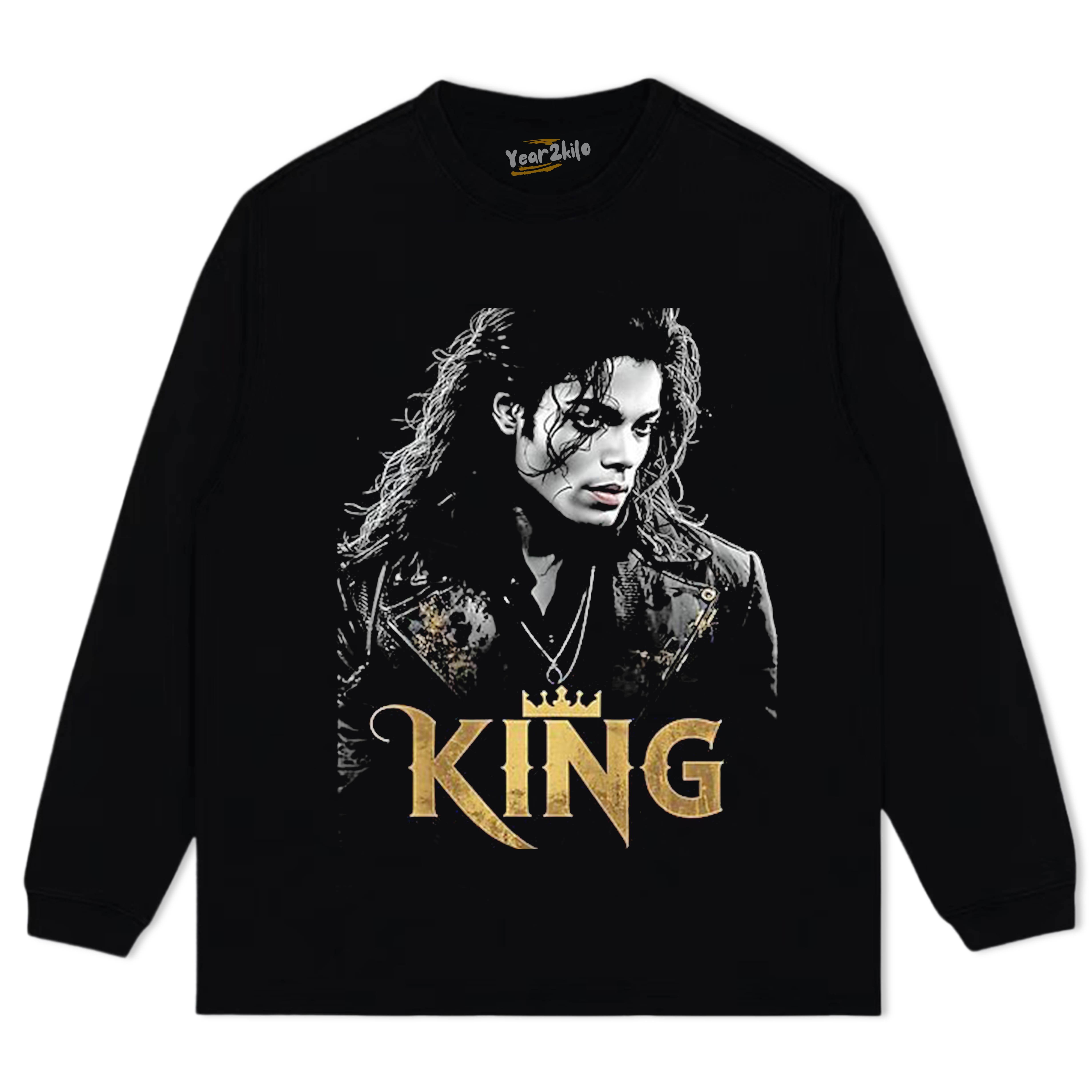 MICHAEL JACKSON KING OF POP TANK TOP & TEE & LONG SLEEVE & LAYERED LS & HOODIE