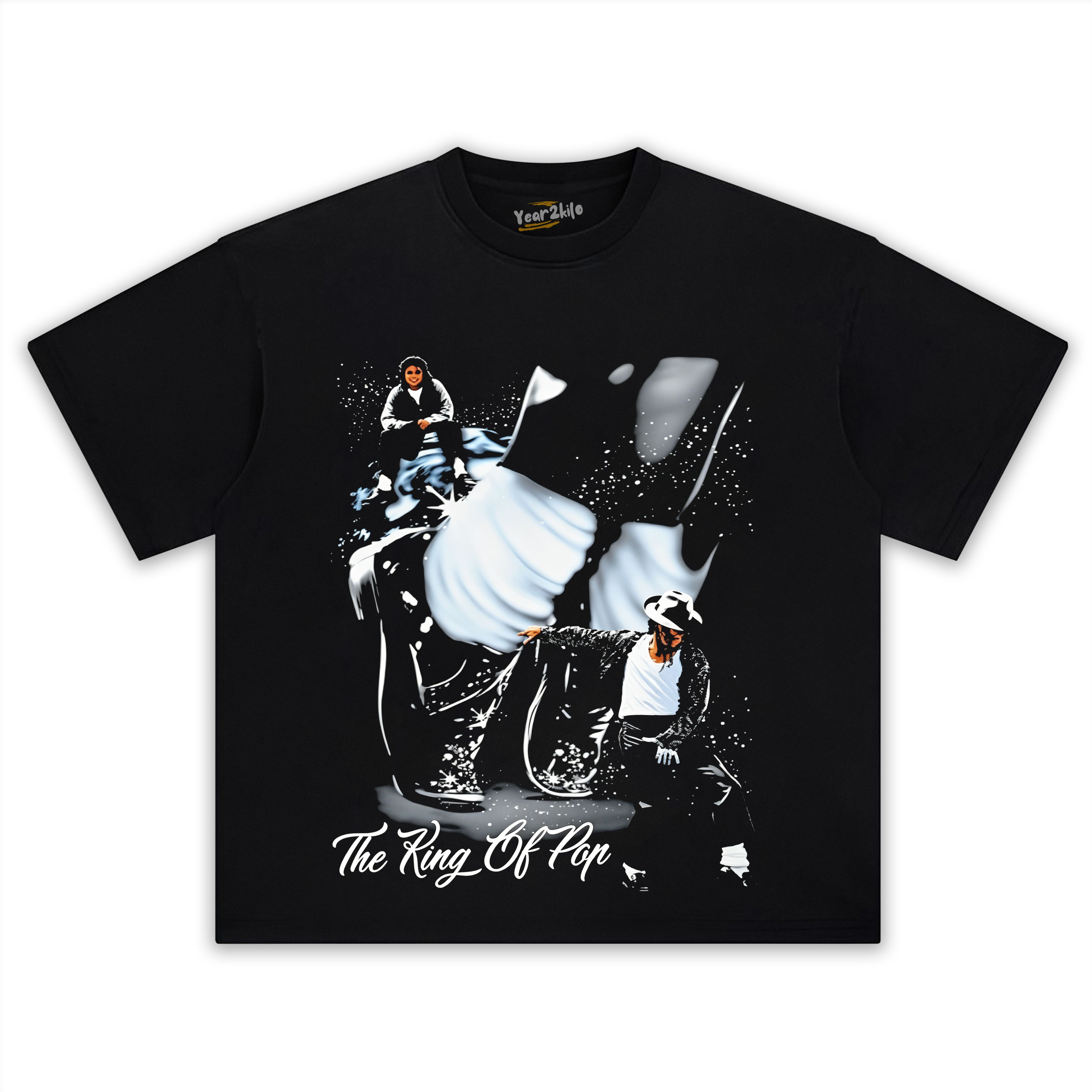 MICHAEL JACKSON KING OF POP V3 TANK TOP & TEE & LONG SLEEVE & LAYERED LS & HOODIE