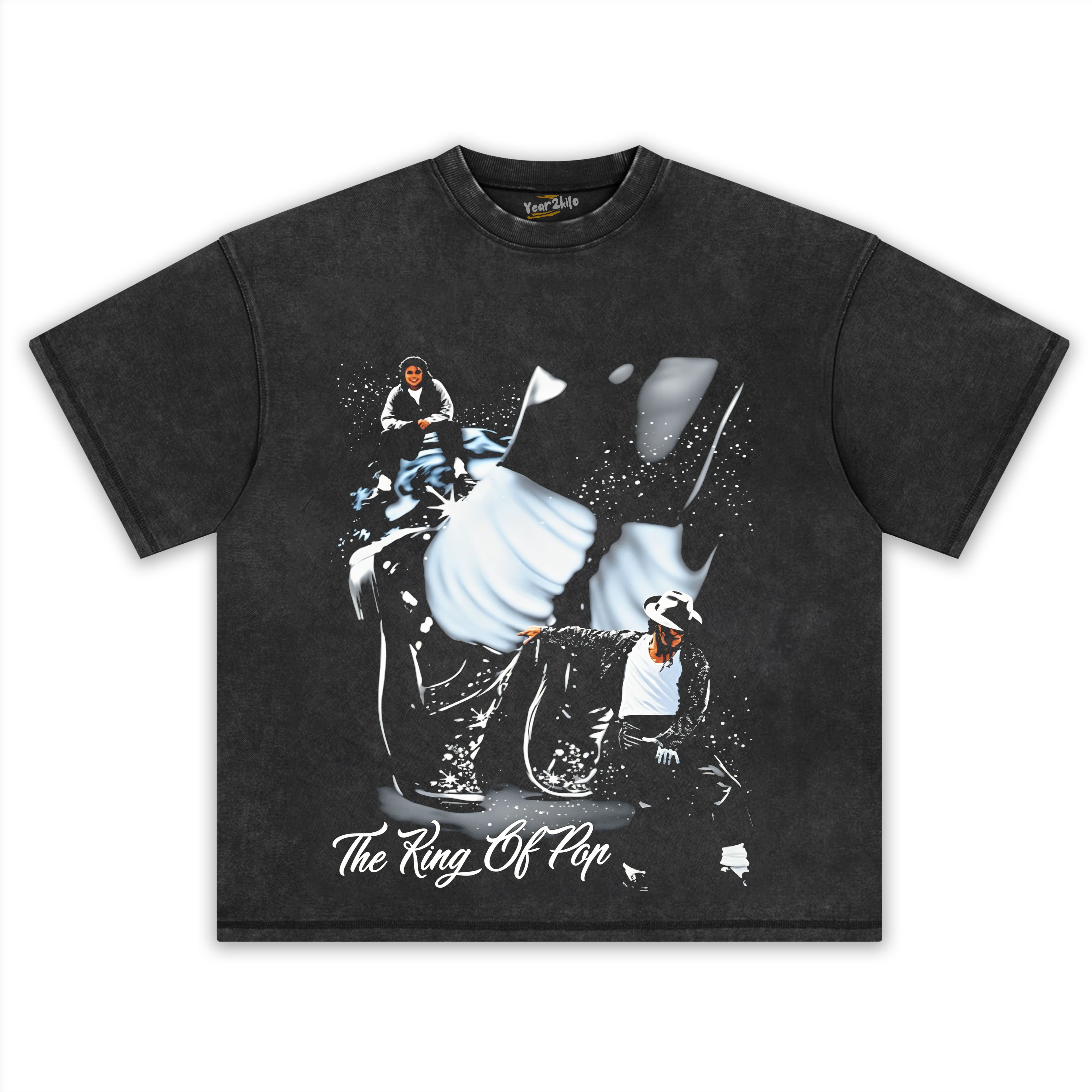 MICHAEL JACKSON KING OF POP V3 TANK TOP & TEE & LONG SLEEVE & LAYERED LS & HOODIE