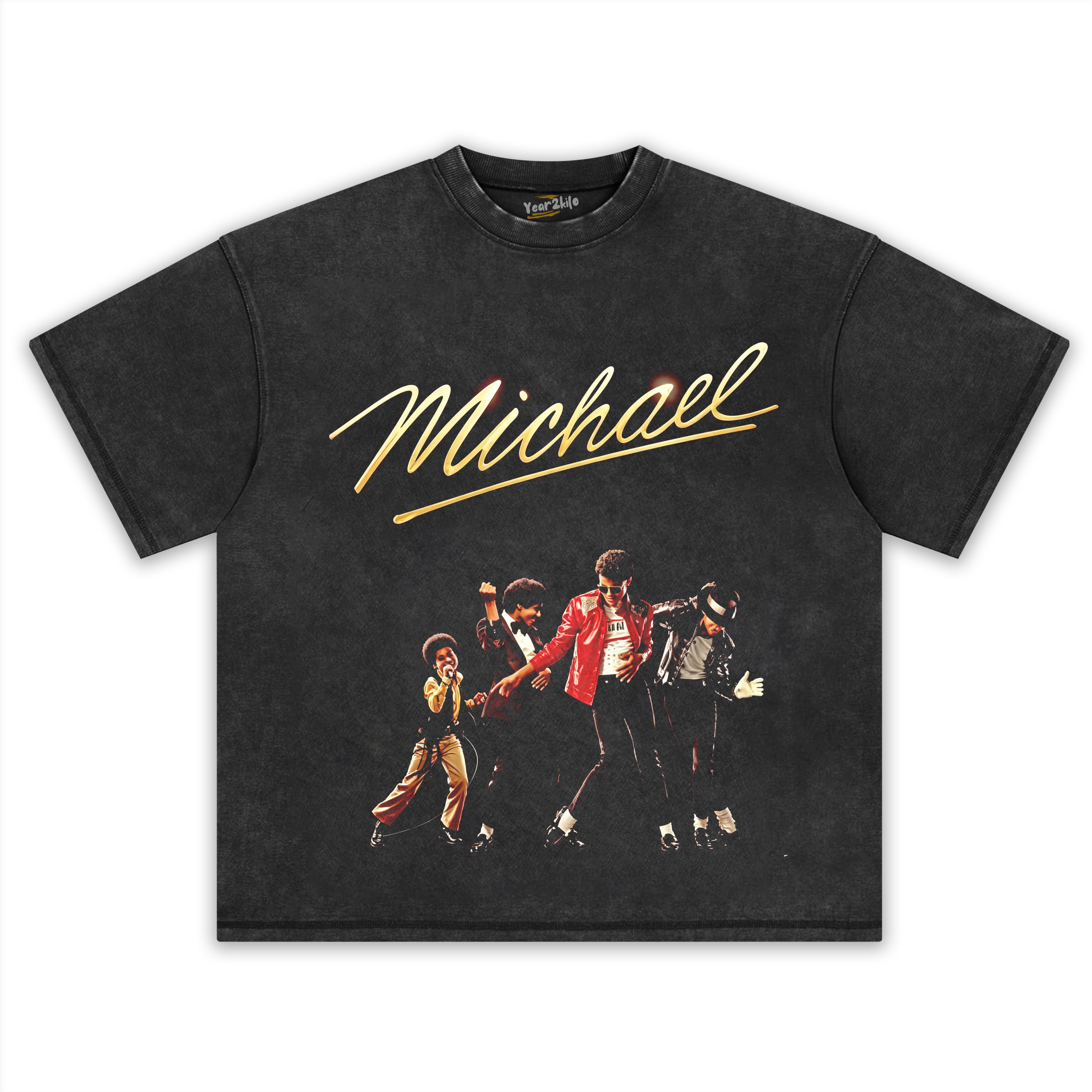 MICHAEL JACKSON KING OF POP V4 TANK TOP & TEE & LONG SLEEVE & LAYERED LS & HOODIE
