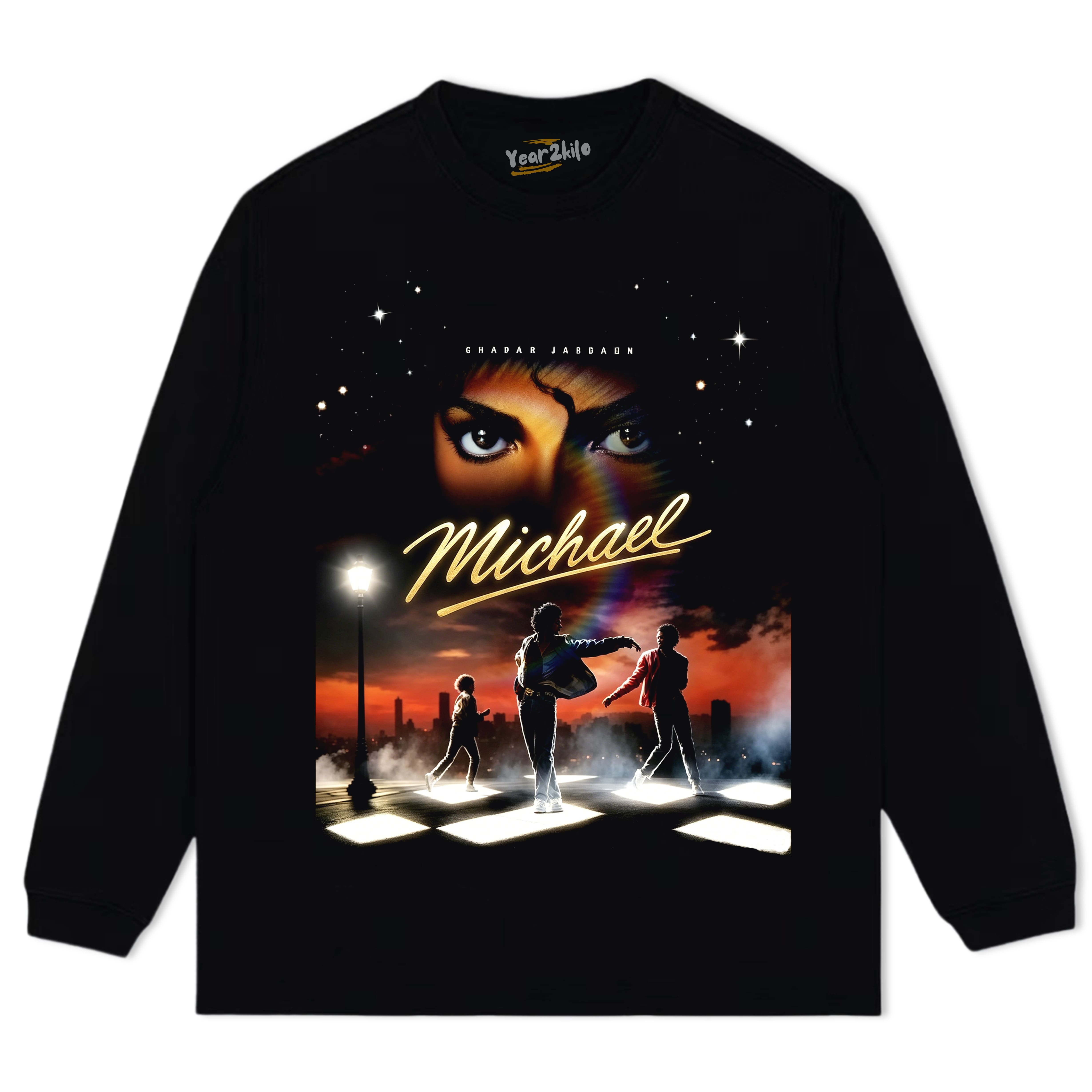 MICHAEL JACKSON KING OF POP V5 TANK TOP & TEE & LONG SLEEVE & LAYERED LS & HOODIE