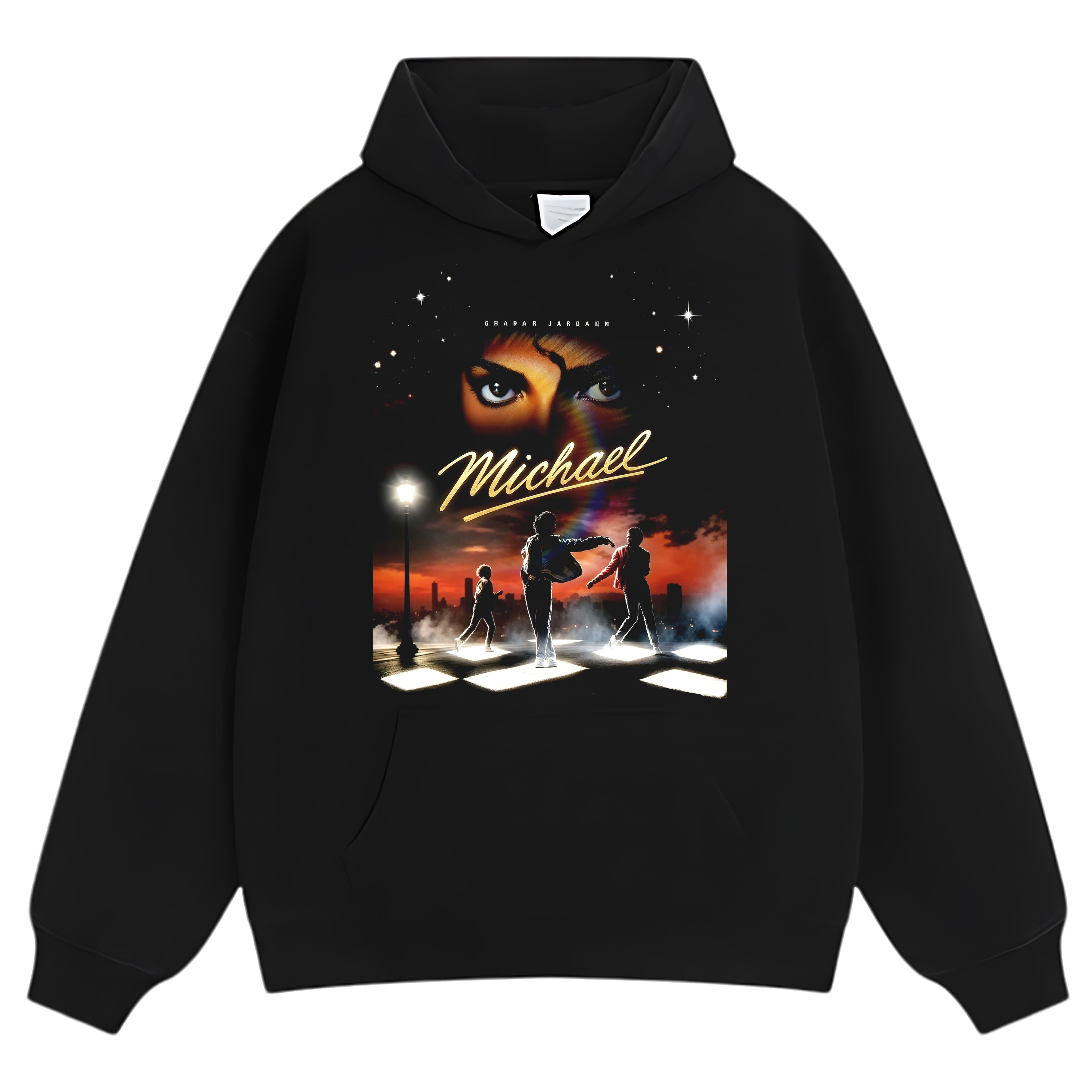 MICHAEL JACKSON KING OF POP V5 TANK TOP & TEE & LONG SLEEVE & LAYERED LS & HOODIE