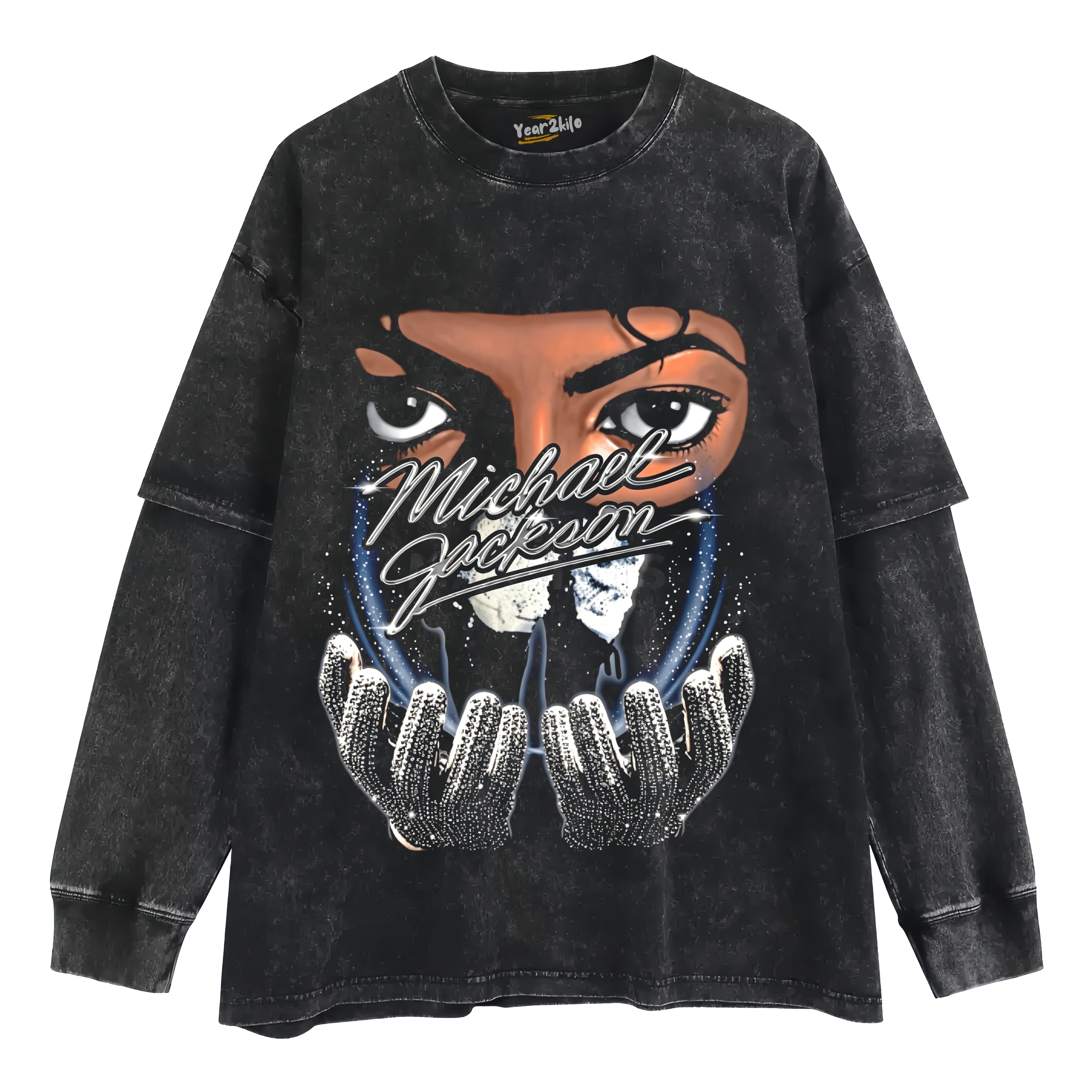 MICHAEL JACKSON TANK TOP & TEE & LONG SLEEVE & LAYERED LS & HOODIE