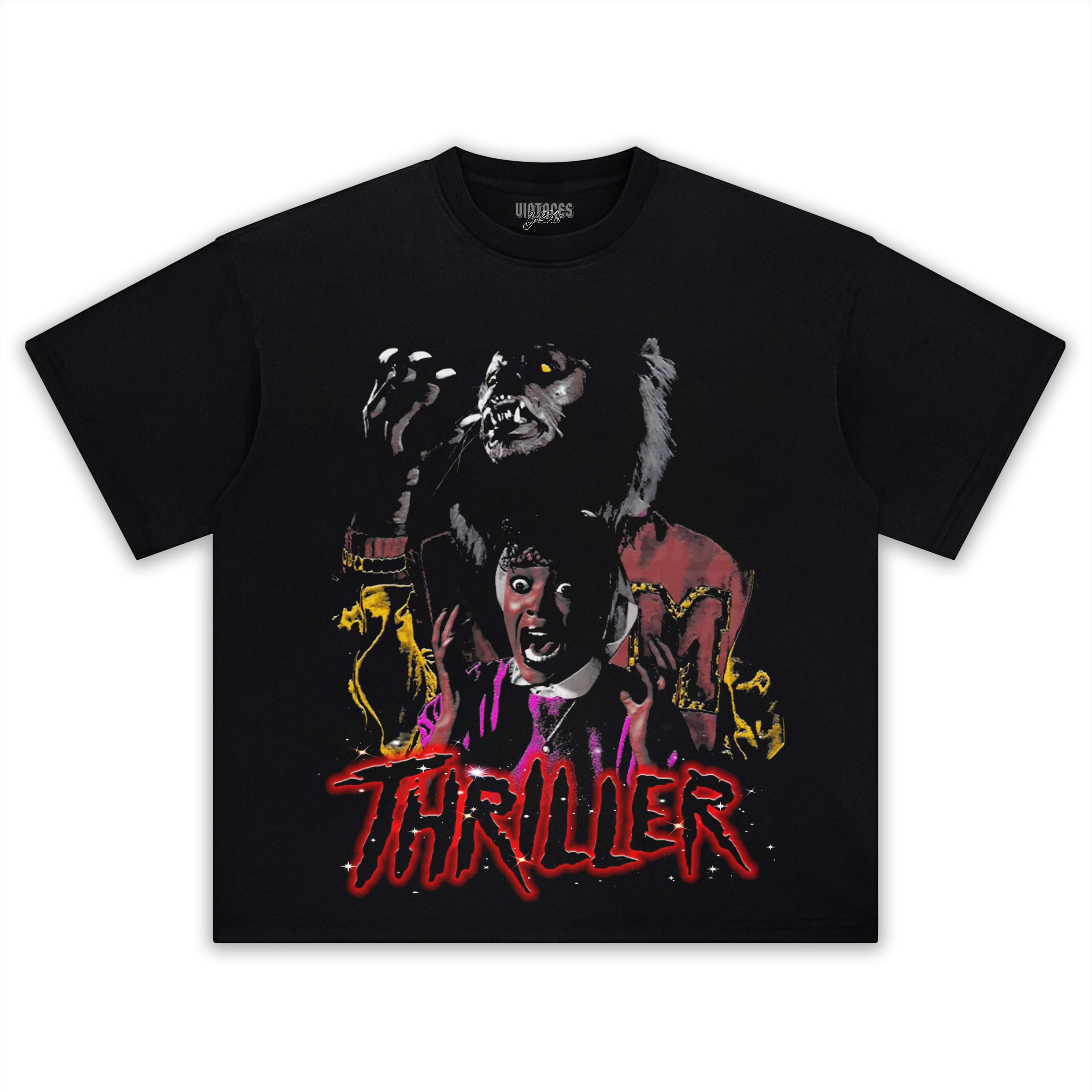 MICHAEL JACKSON THRILLER NEW TEE & LS & HOODIE