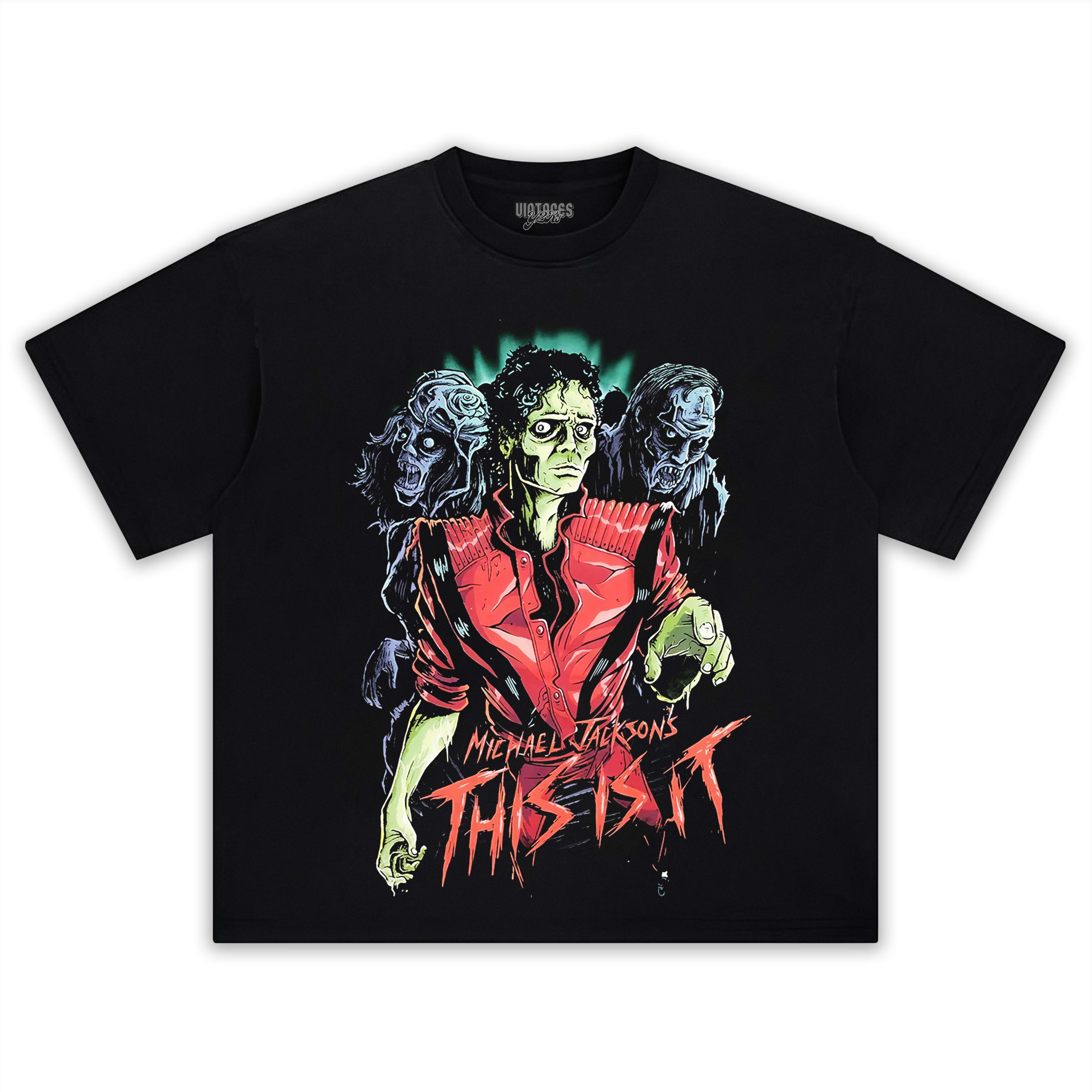 MICHAEL JACKSON THRILLER V2 TEE & LS & HOODIE