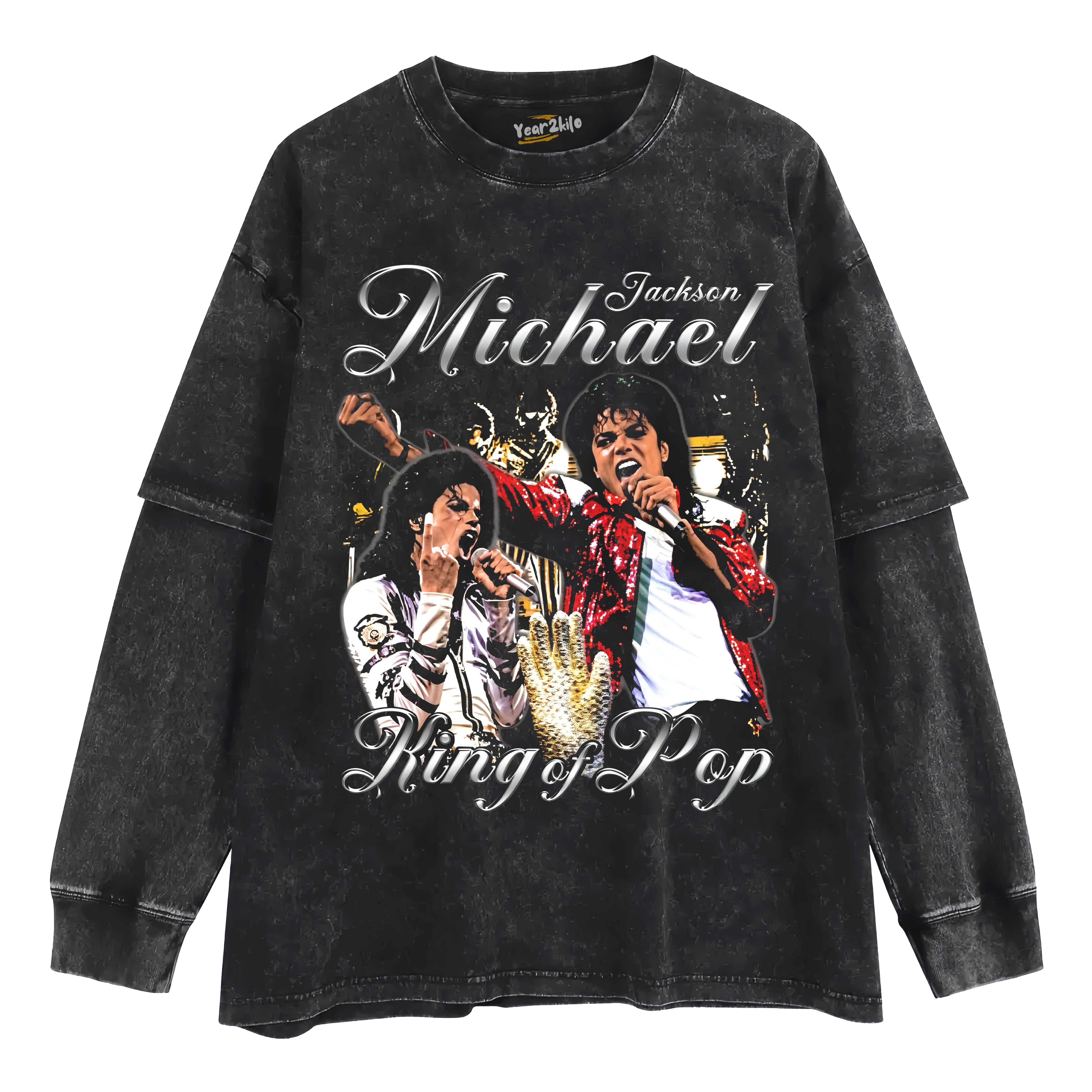 MICHAEL JACKSON V4 TANK TOP & TEE & LONG SLEEVE & LAYERED LS & HOODIE
