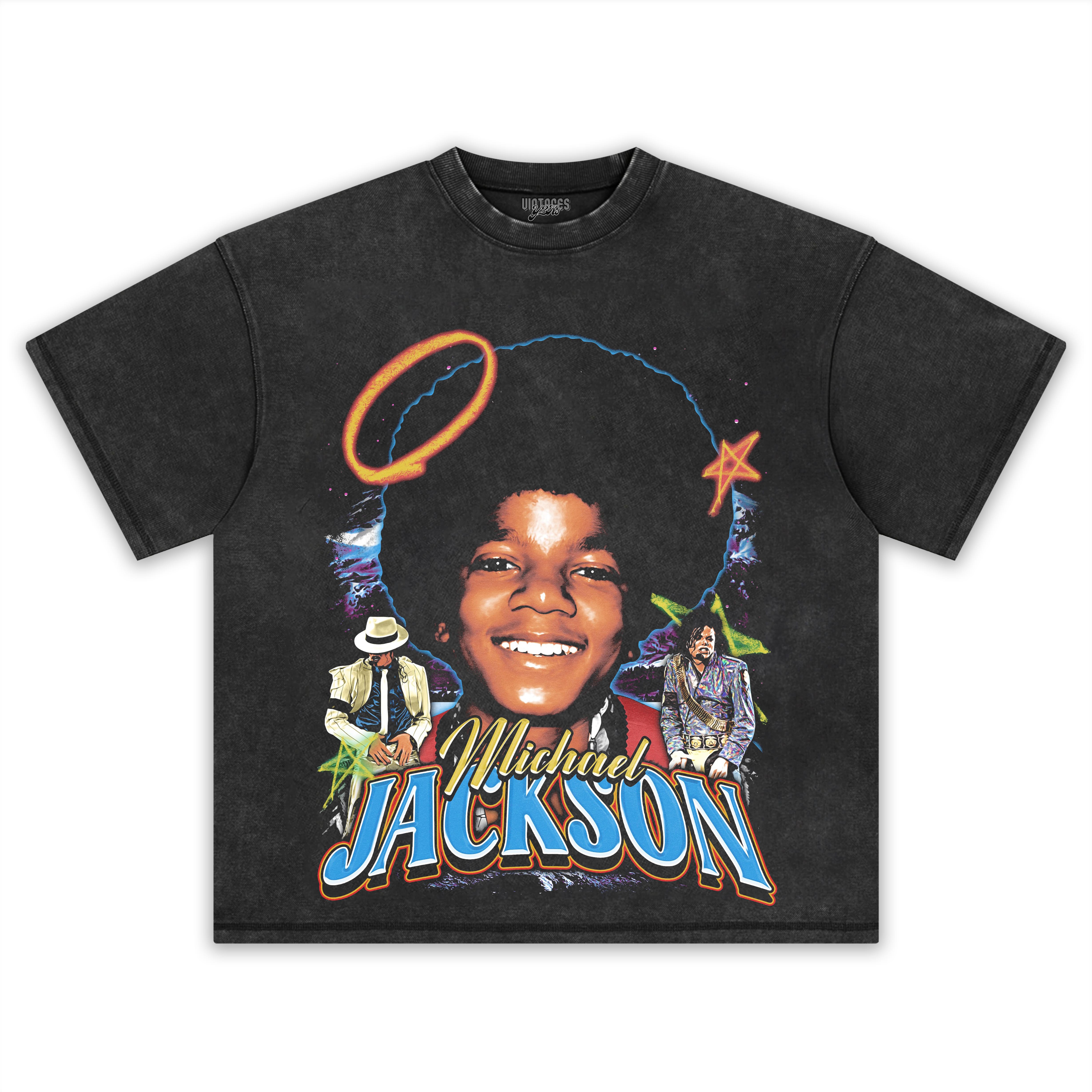 MICHAEL JACKSON VINTAGE STYLE TEE & LS & HOODIE