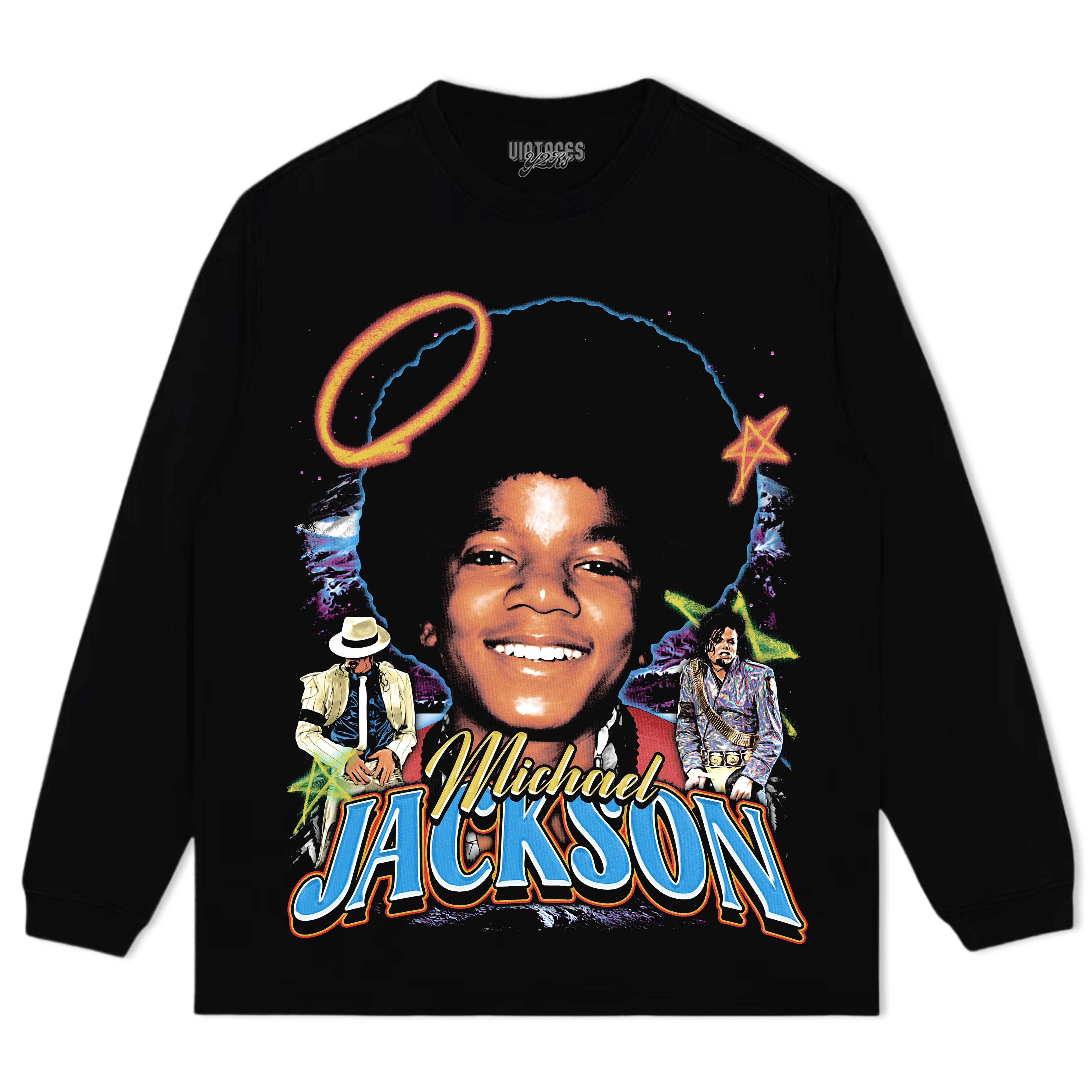 MICHAEL JACKSON VINTAGE STYLE TEE & LS & HOODIE