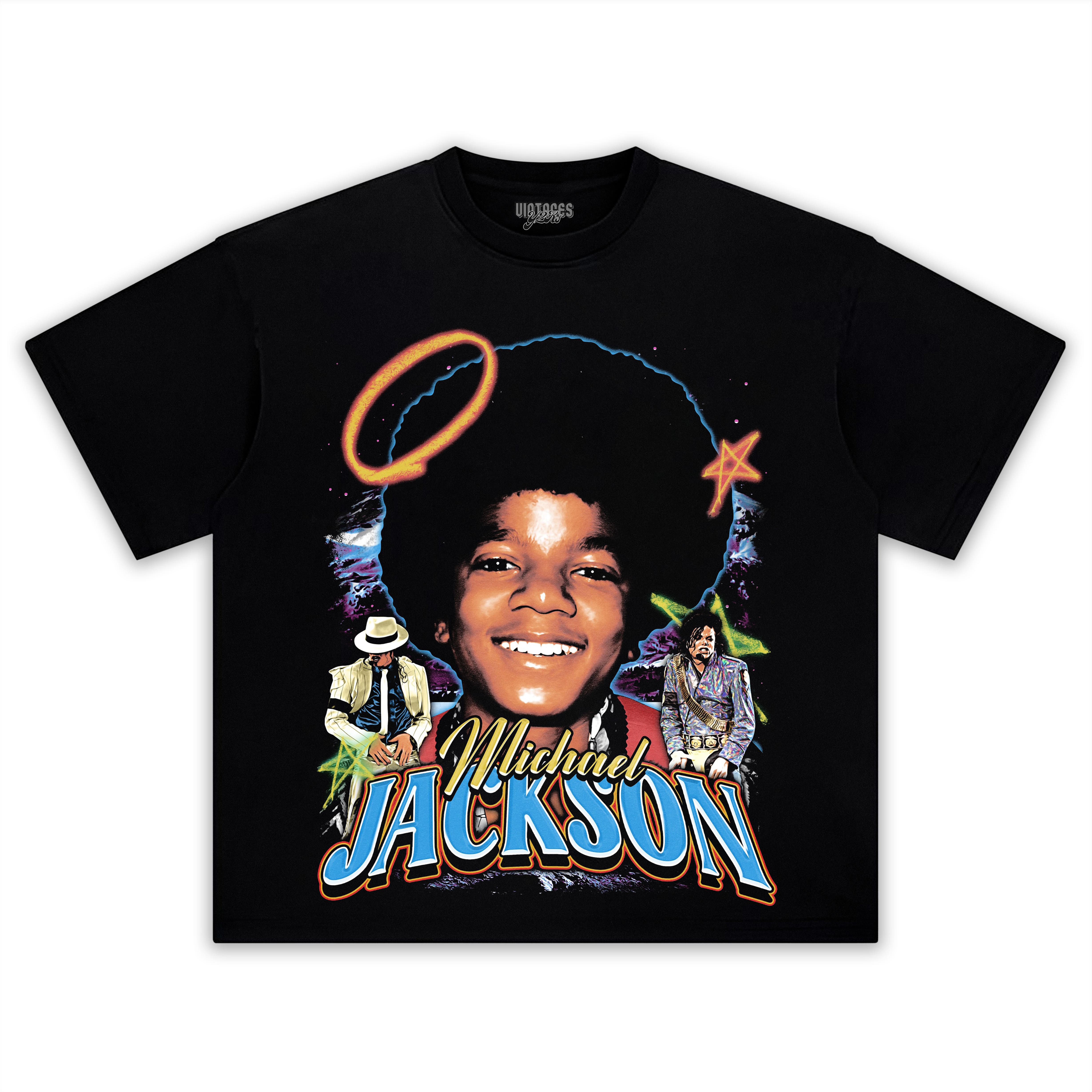 MICHAEL JACKSON VINTAGE STYLE TEE & LS & HOODIE