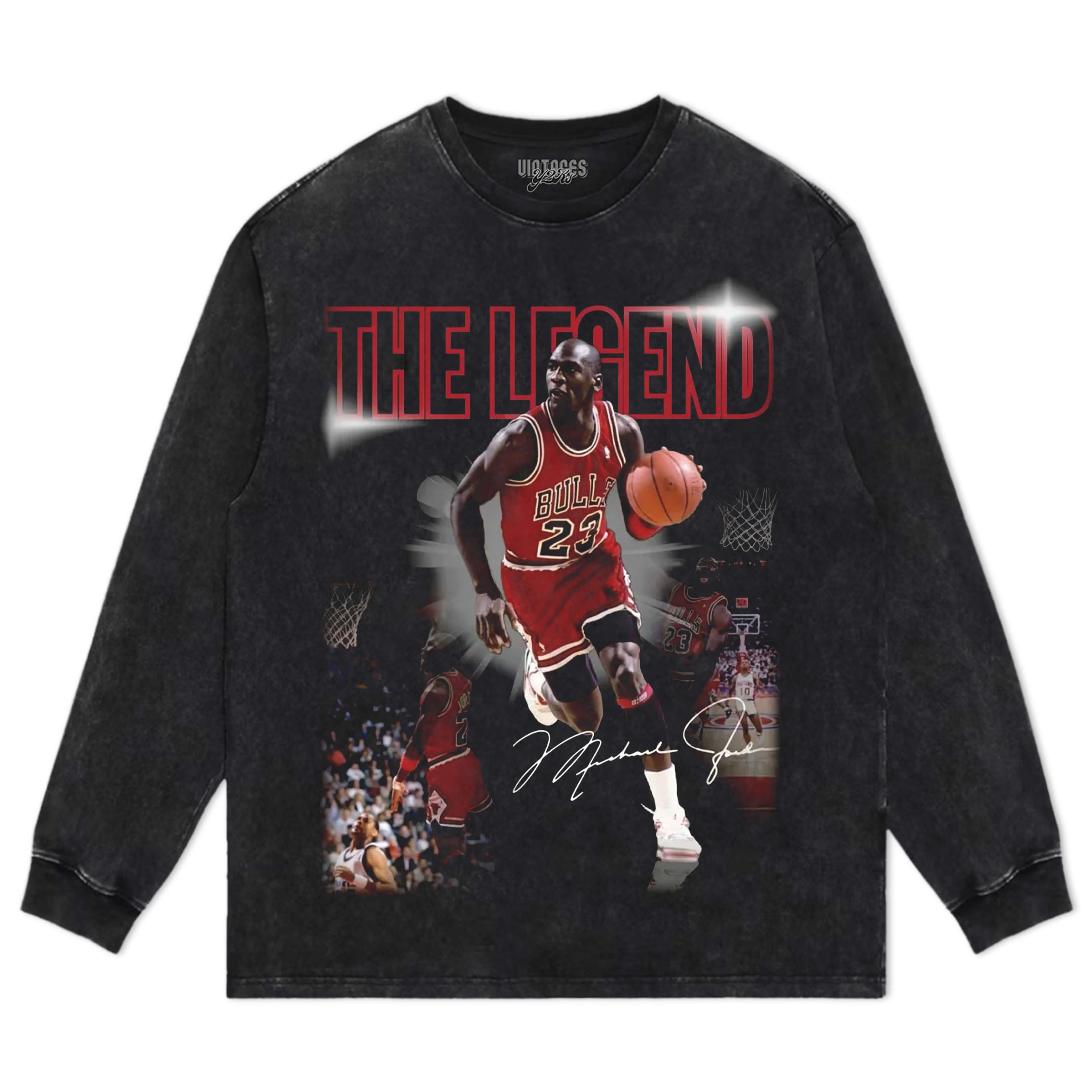 MICHAEL JORDAN VINTAGE TEE V2 & LS & HOODIE