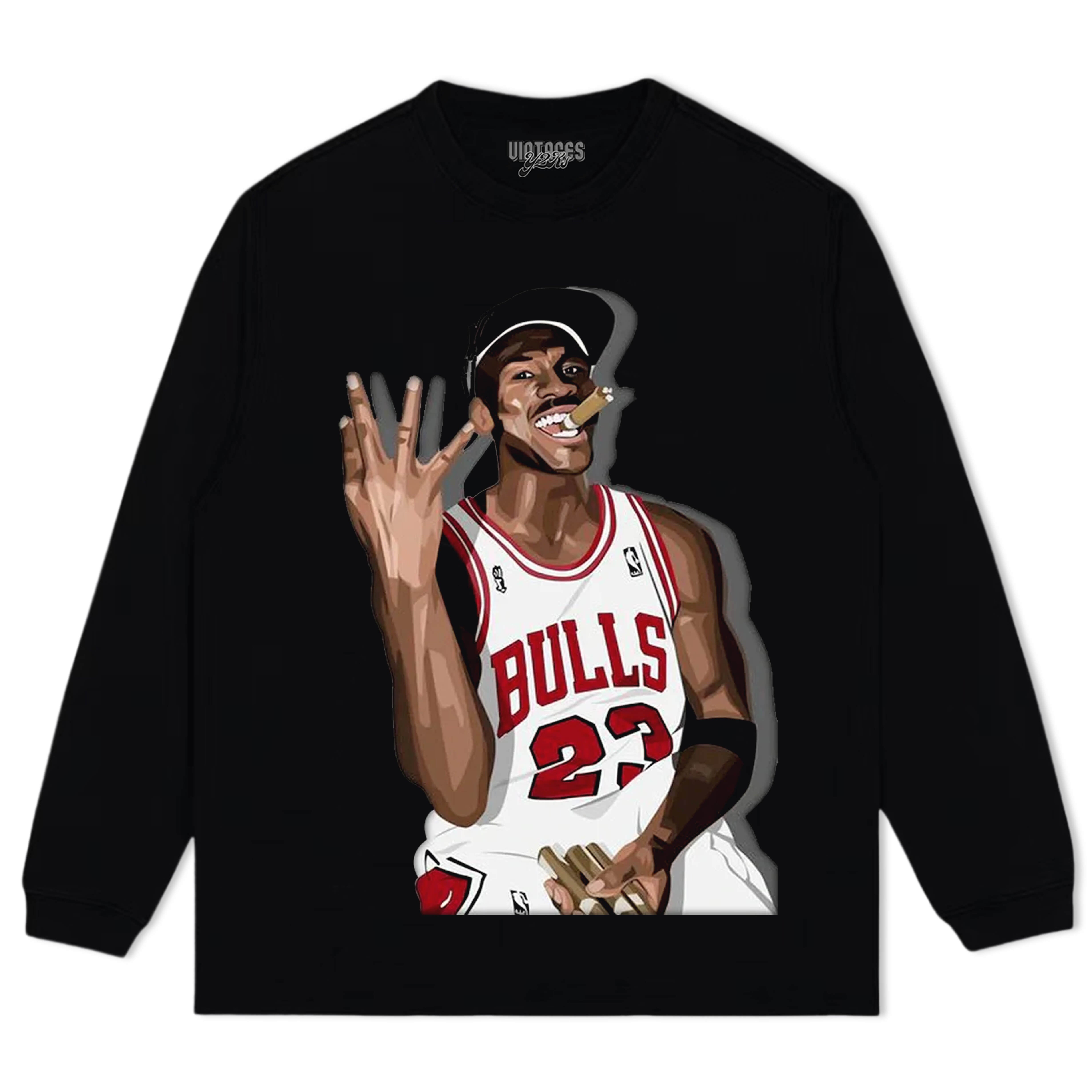 MICHAEL JORDAN VINTAGE TEE & LS & HOODIE
