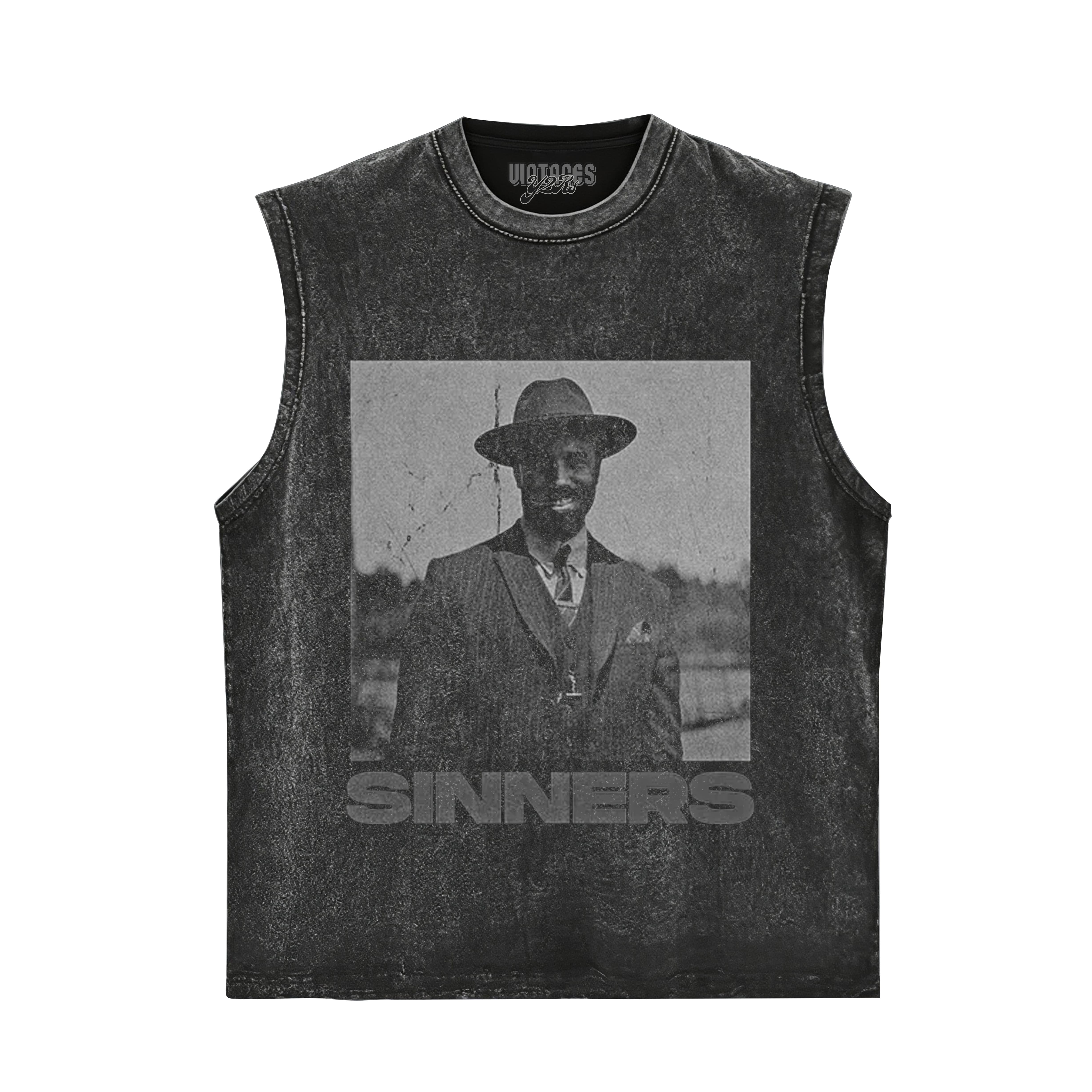 MICHAEL B. JORDAN & SINNERS TANK TOP