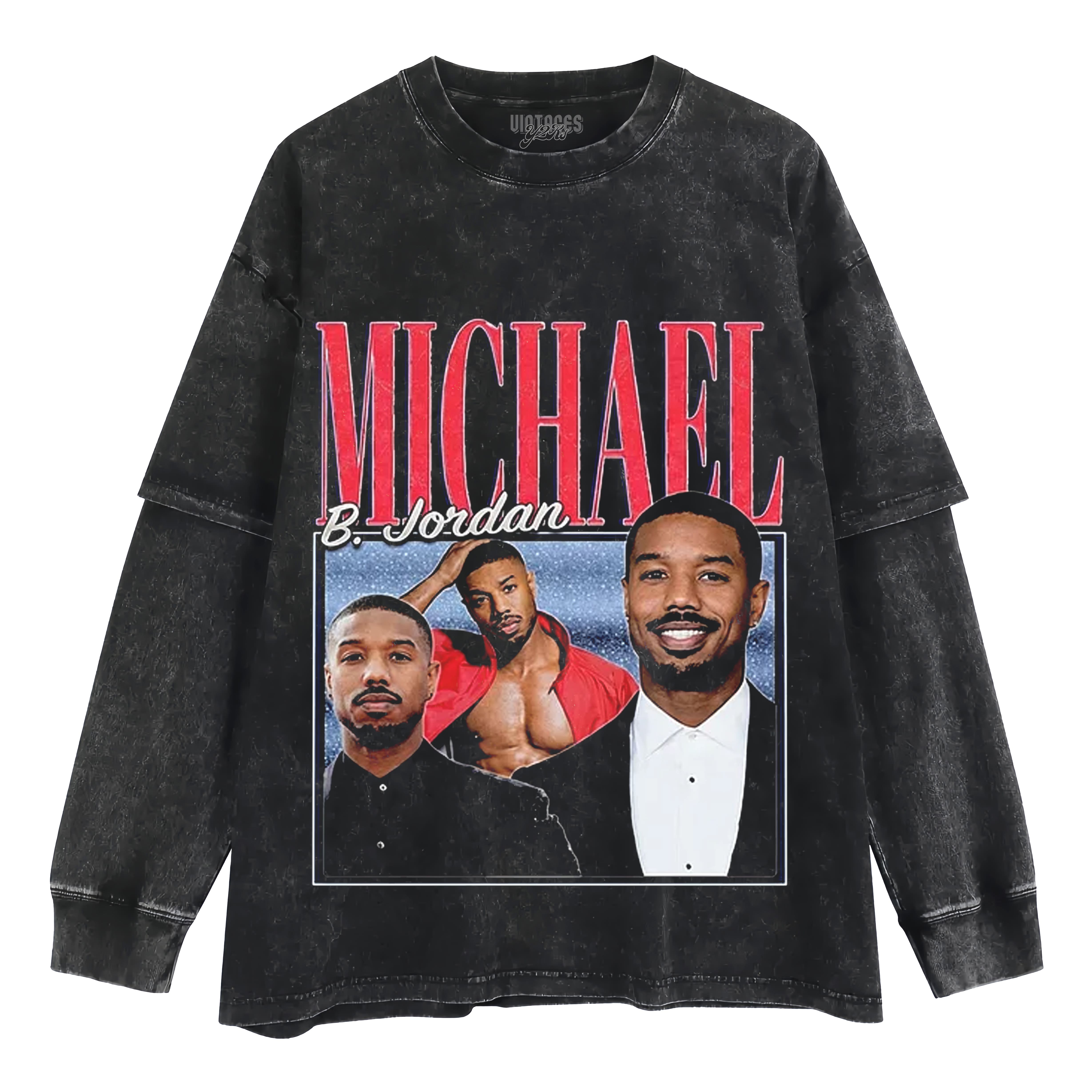 MICHAEL B. JORDAN V3 LAYERED LONG SLEEVE