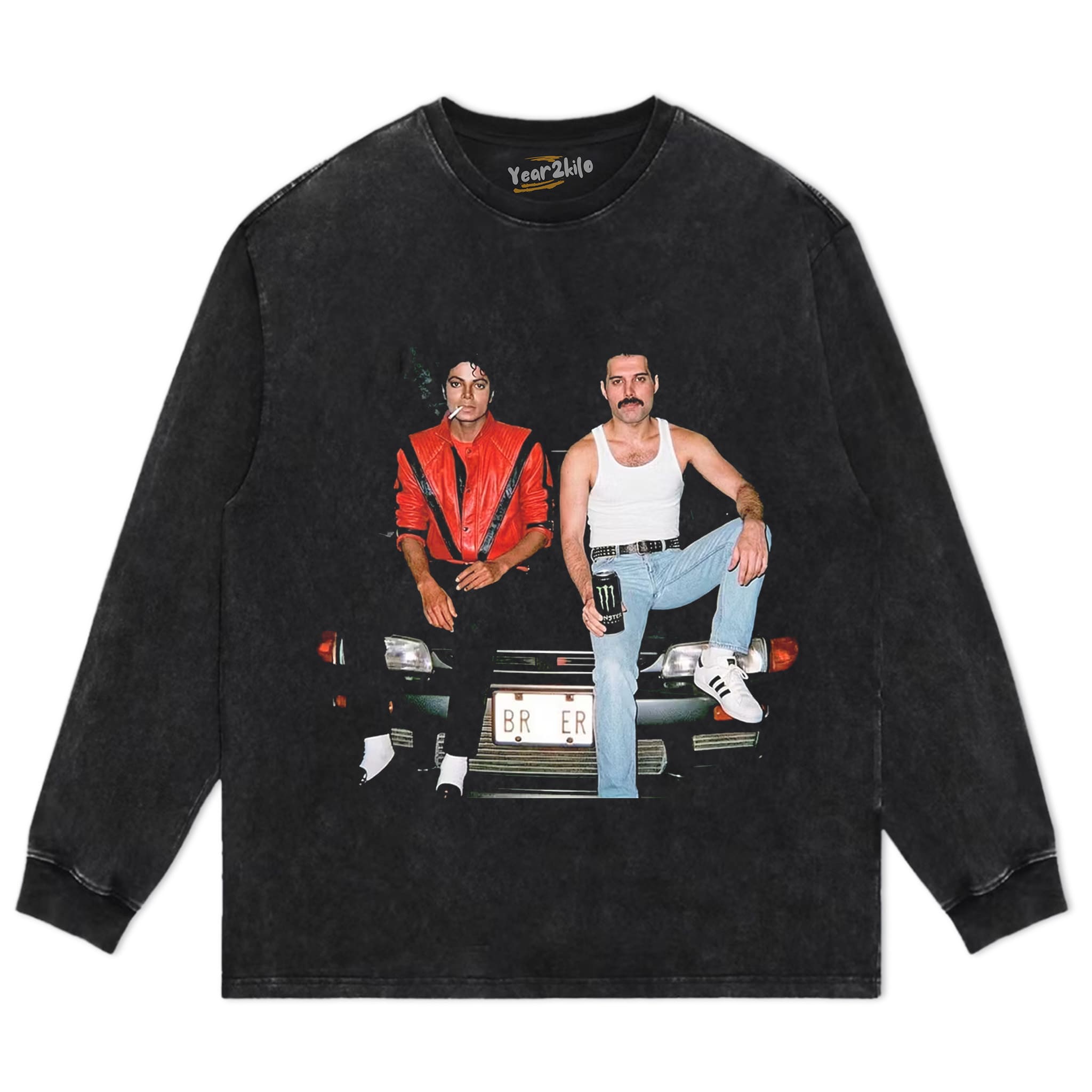 MICHAEL JACKSON & FREDDIE MERCURY V1 TANK TOP & TEE & LONG SLEEVE & LAYERED LS & HOODIE