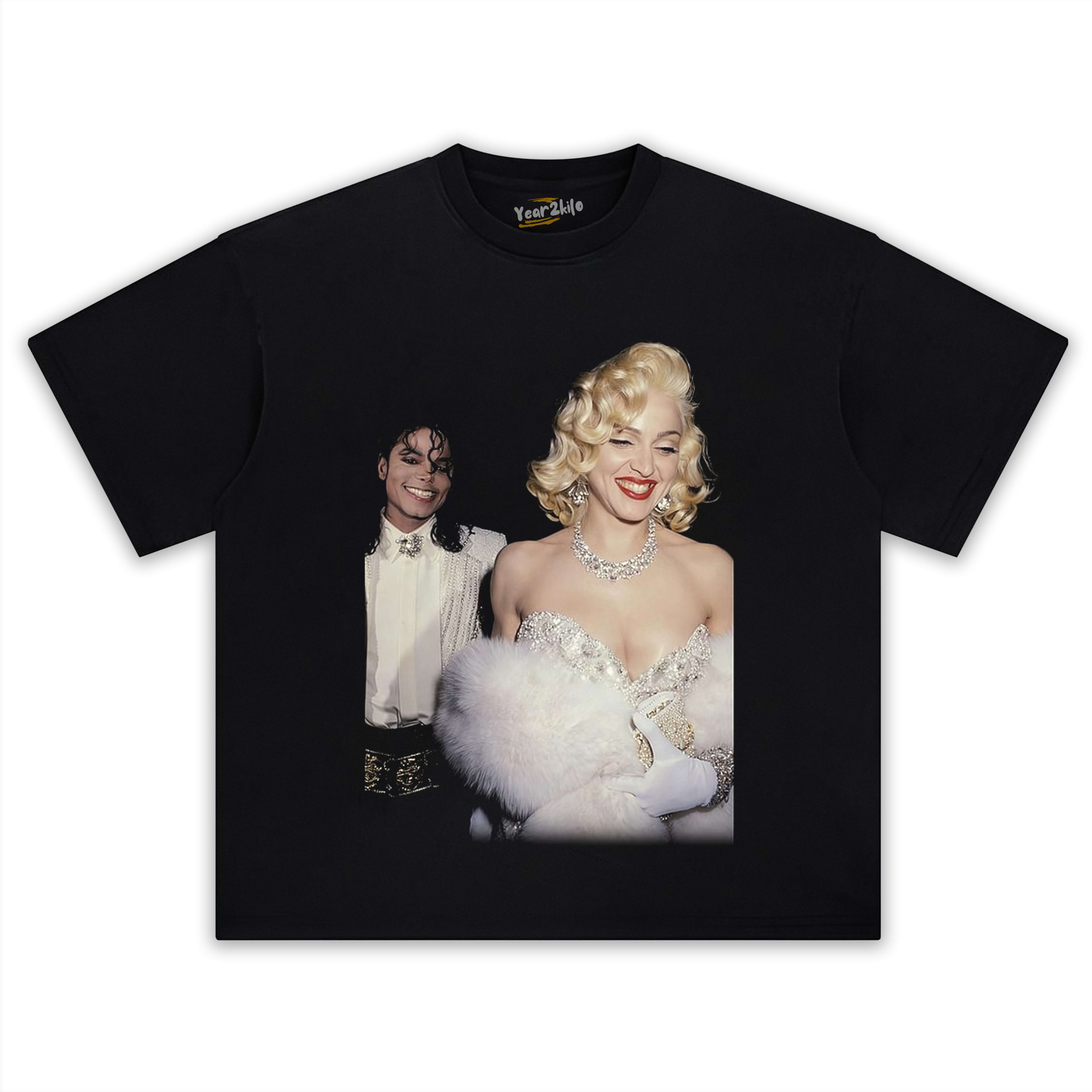 MICHAEL JACKSON & MADONNA TEE & LS & HOODIE