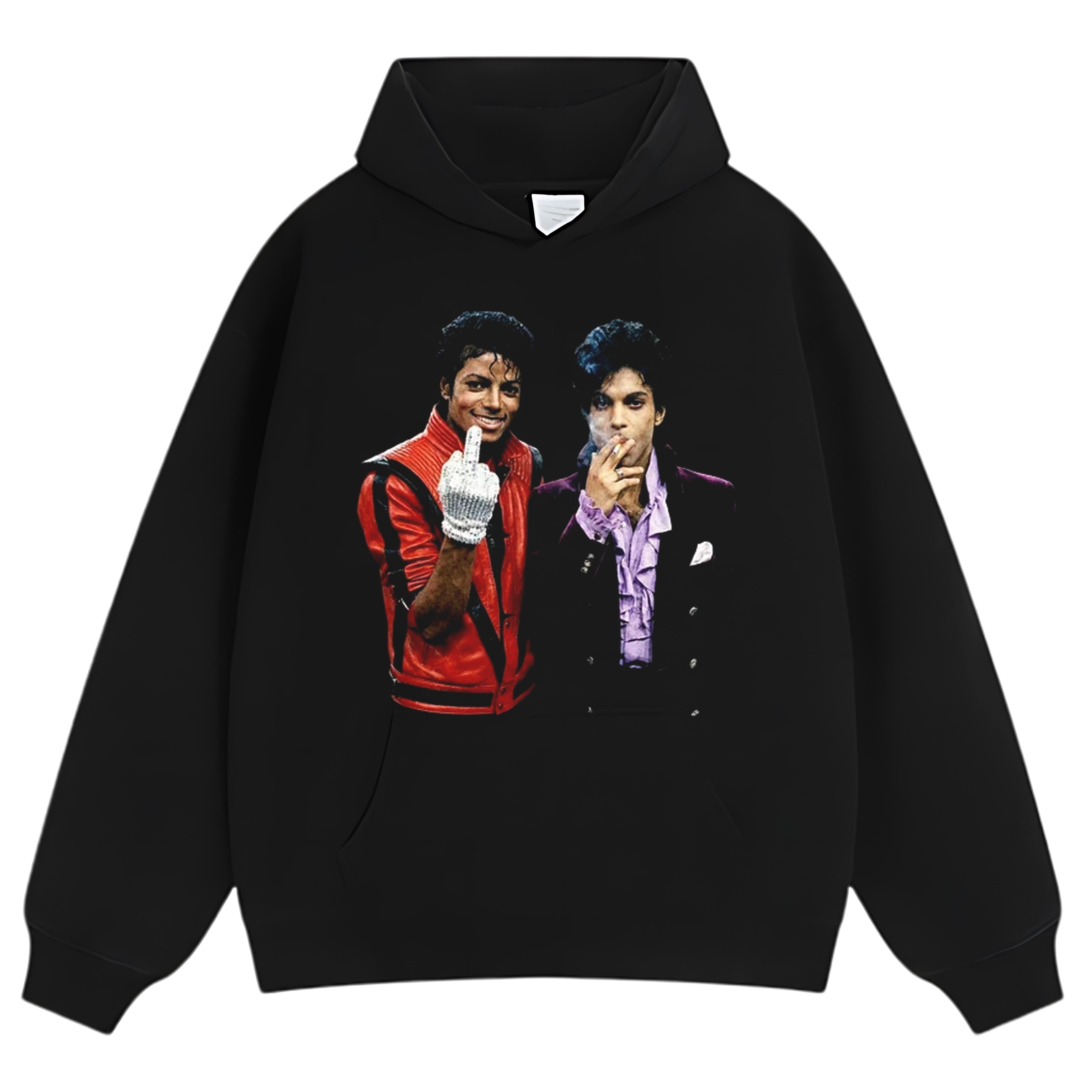 MICHAEL JACKSON & PRINCE TANK TOP & TEE & LONG SLEEVE & LAYERED LS & HOODIE
