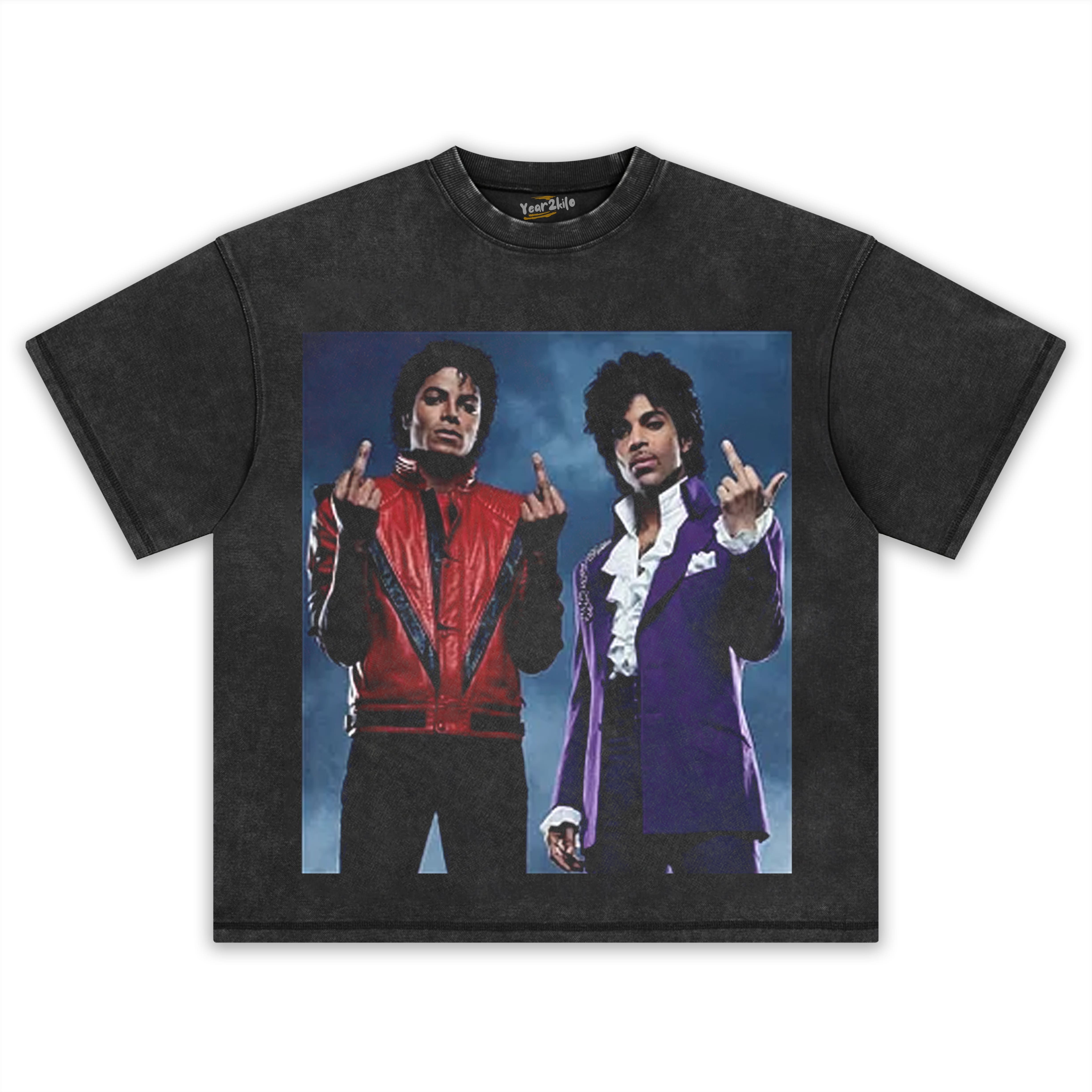 MICHAEL JACKSON & PRINCE V2 TANK TOP & TEE & LONG SLEEVE & LAYERED LS & HOODIE
