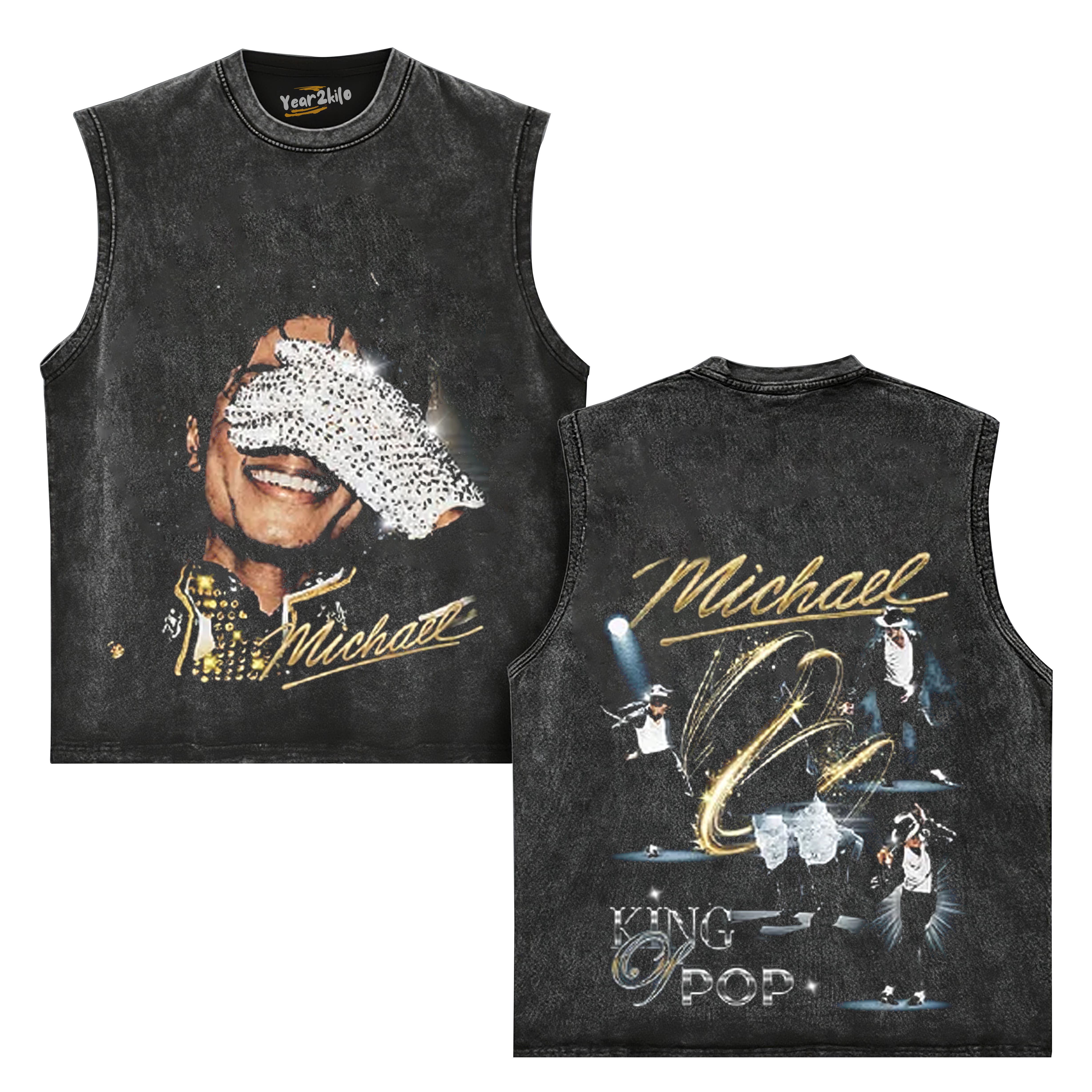 MICHAEL JACKSON TANK TOP & TEE & LONG SLEEVE & LAYERED LS & HOODIE