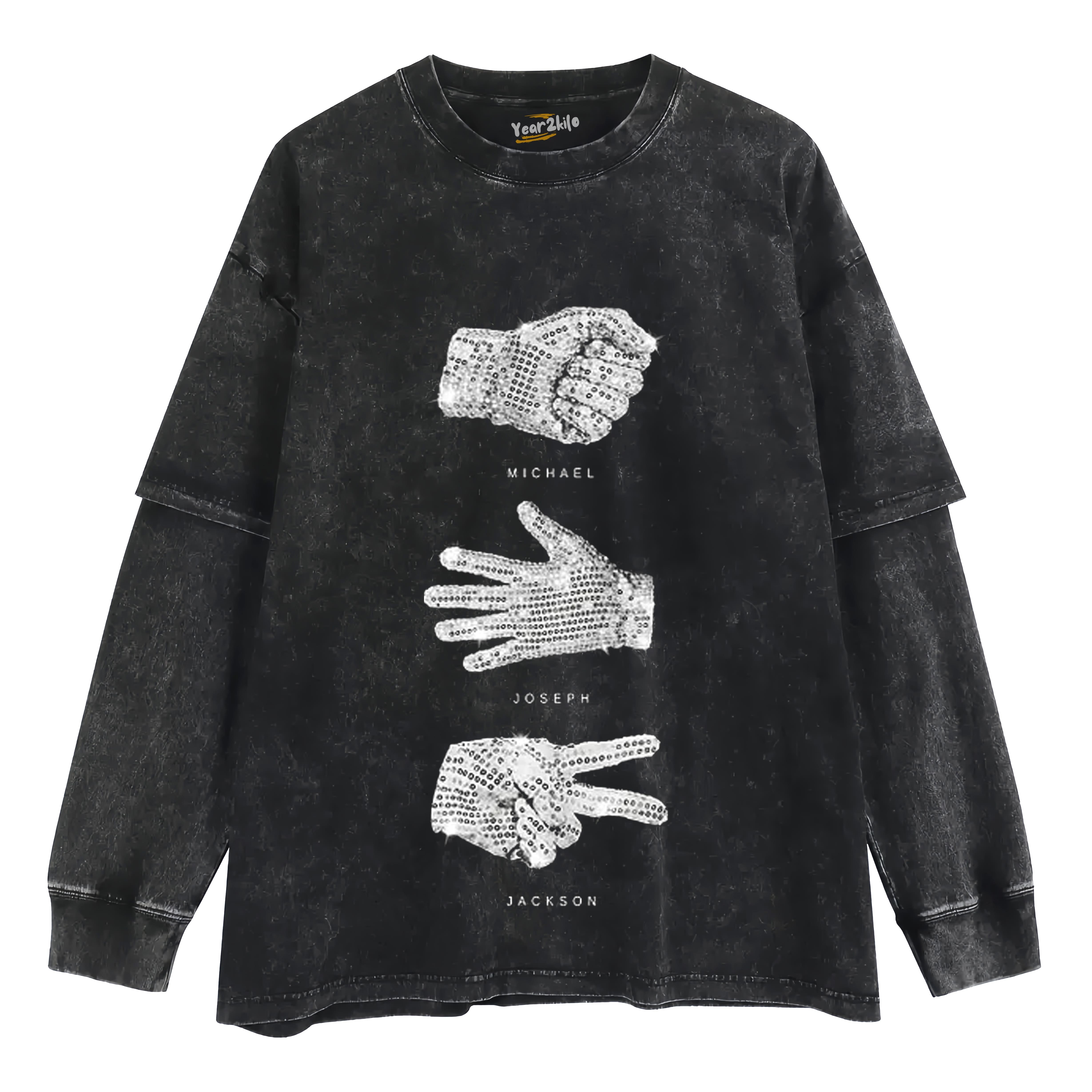 MICHAEL JACKSON TANK TOP & TEE & LONG SLEEVE & LAYERED LS & HOODIE
