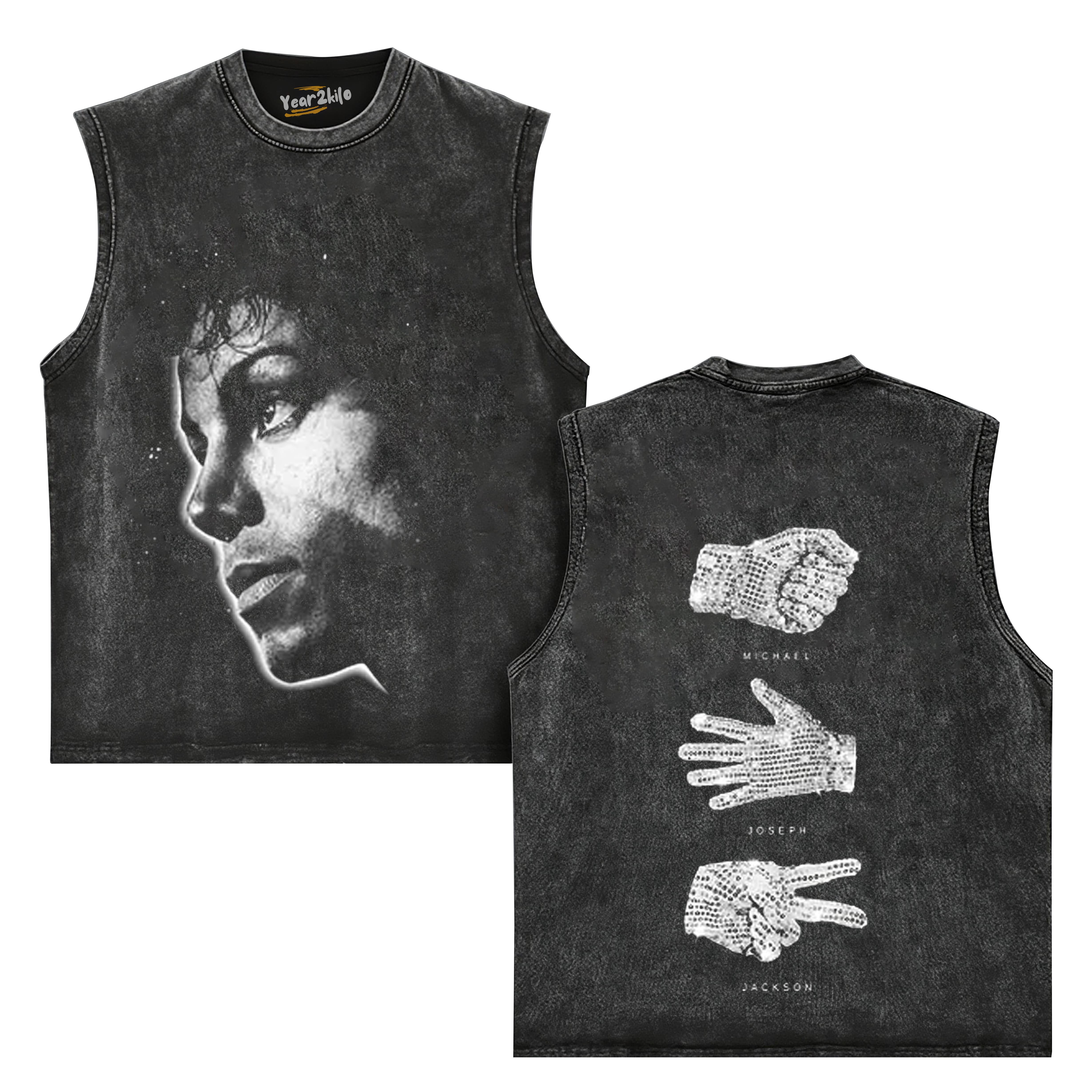 MICHAEL JACKSON V2 TANK TOP & TEE & LONG SLEEVE & LAYERED LS & HOODIE