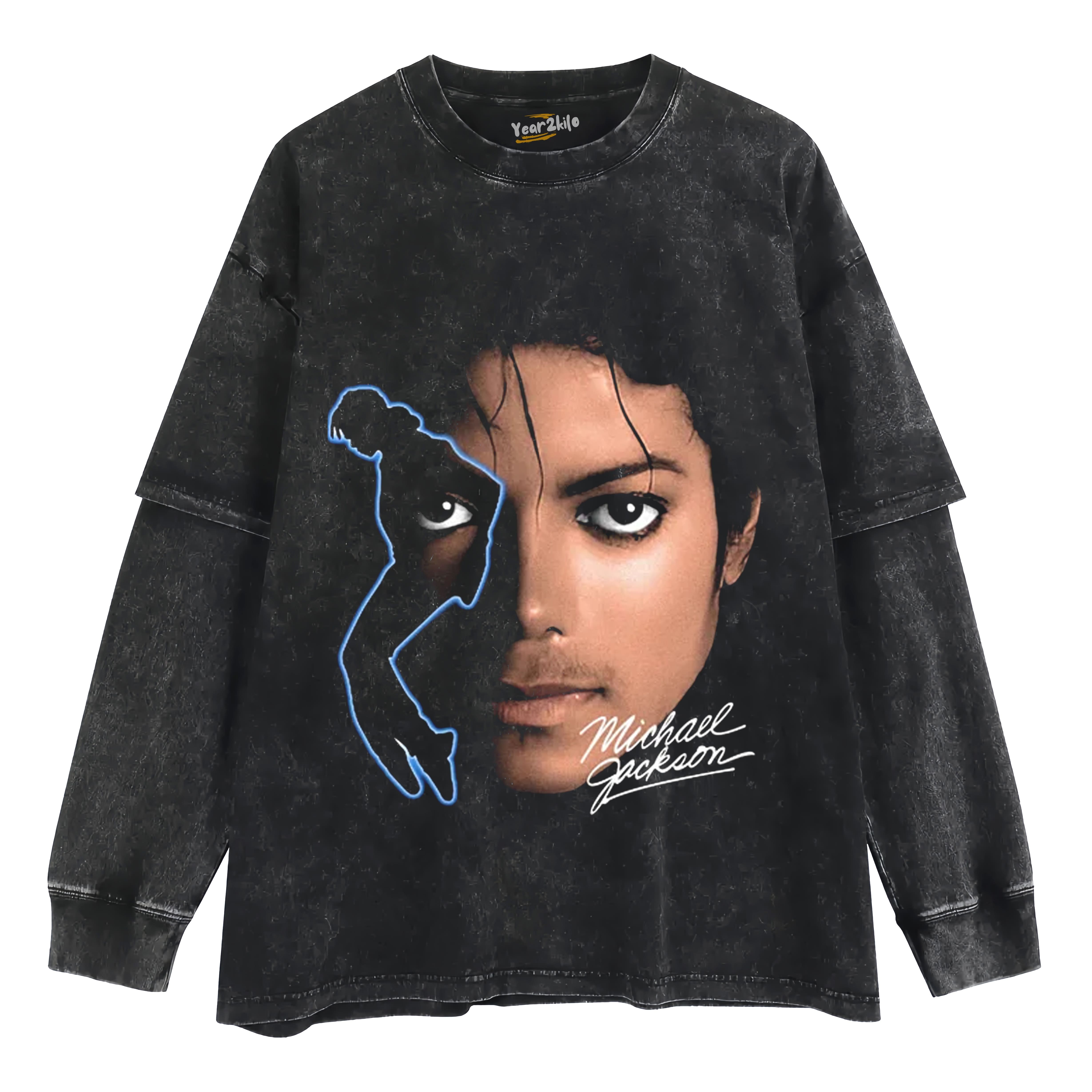 MICHAEL JACKSON V2 TANK TOP & TEE & LONG SLEEVE & LAYERED LS & HOODIE