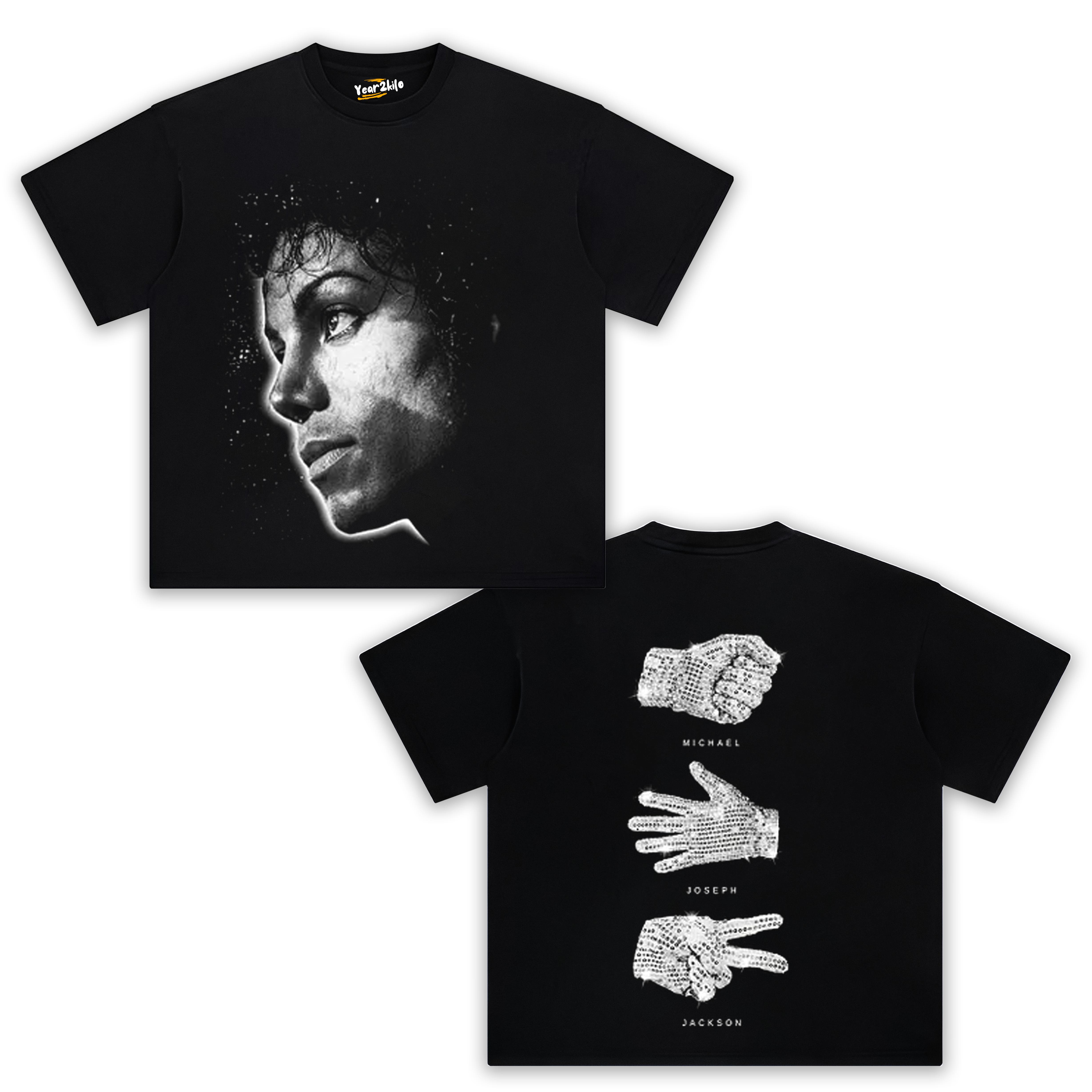 MICHAEL JACKSON V2 TANK TOP & TEE & LONG SLEEVE & LAYERED LS & HOODIE