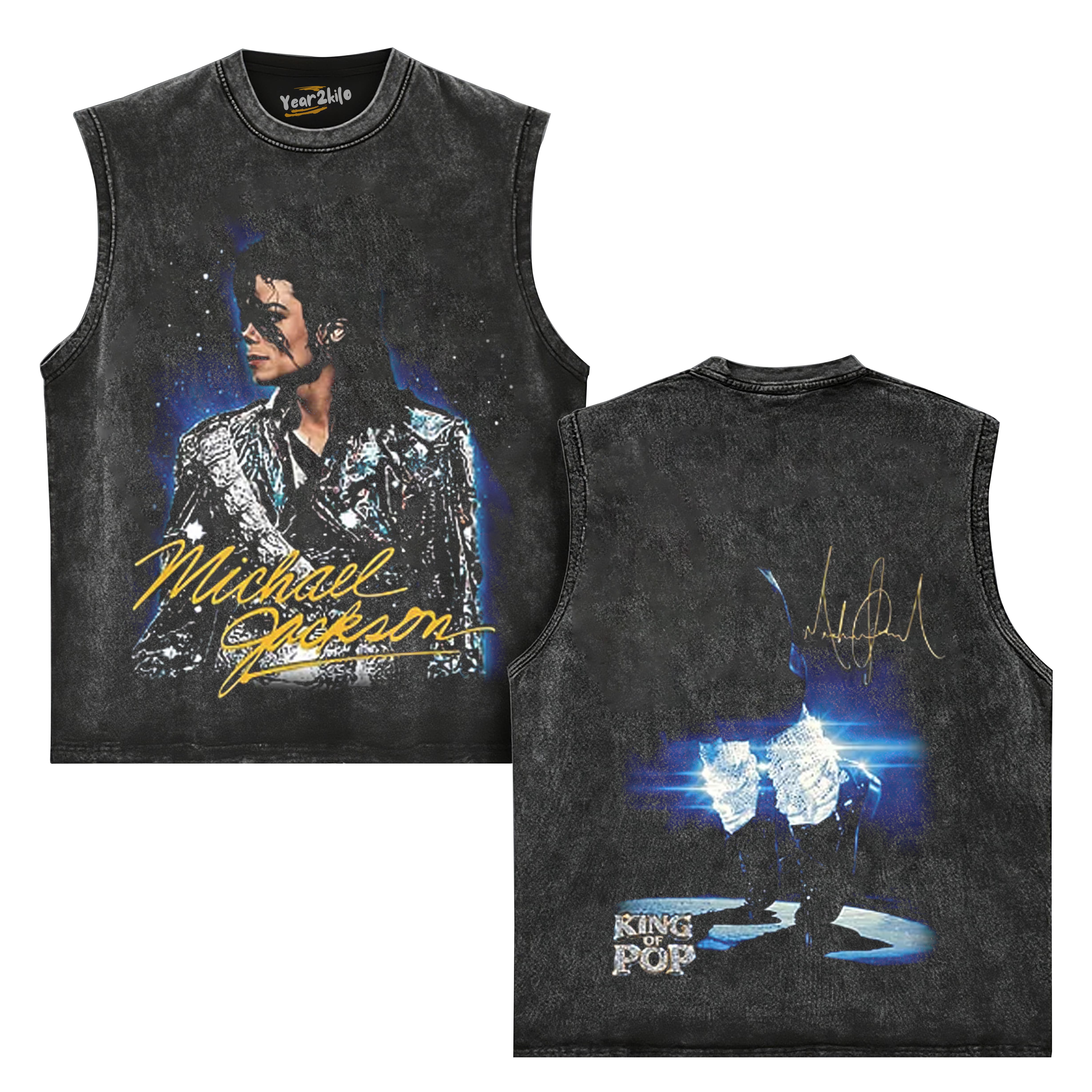MICHAEL JACKSON V3 TANK TOP & TEE & LONG SLEEVE & LAYERED LS & HOODIE