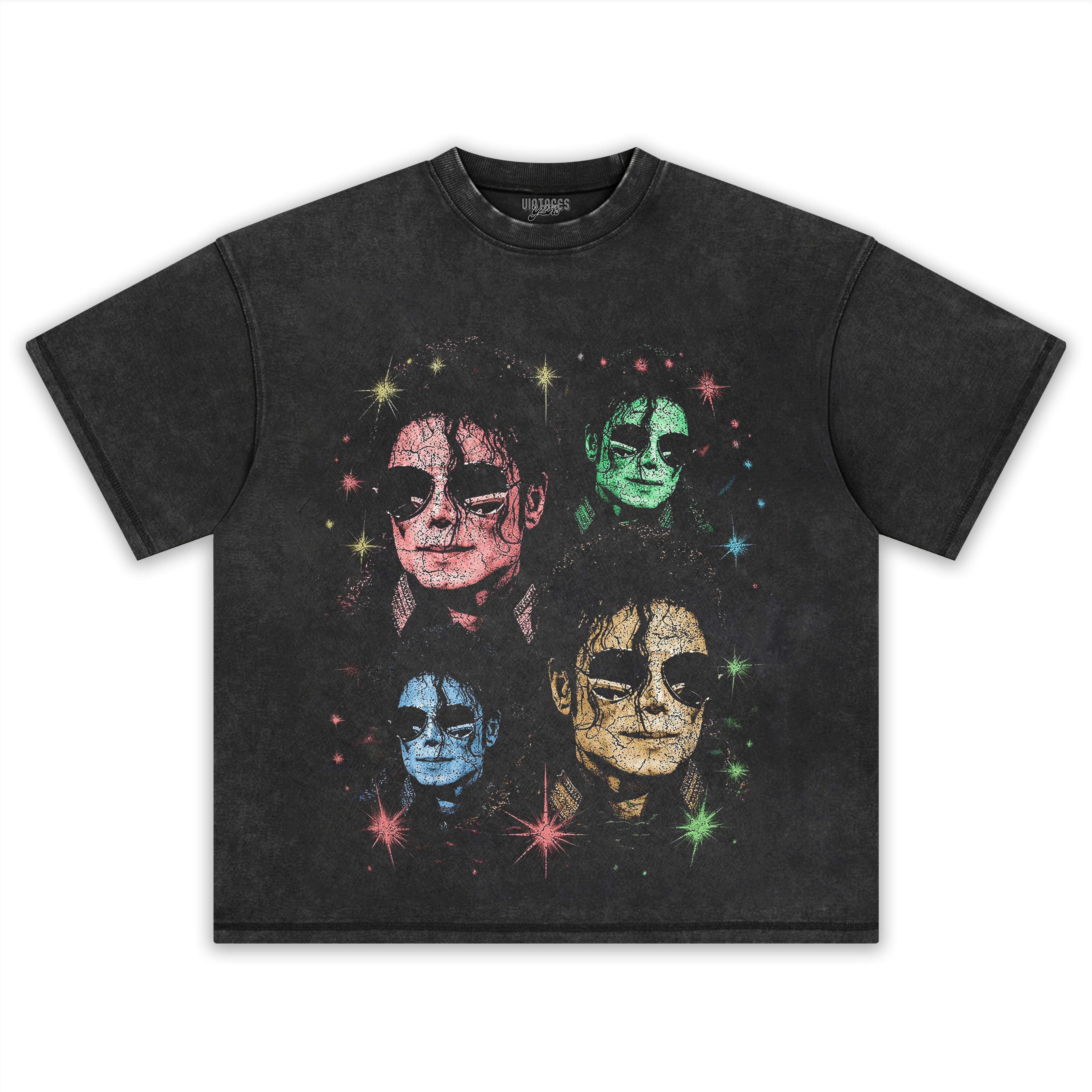 MICHAEL JACKSON VINTAGE STYLE V3 TEE & LS & HOODIE