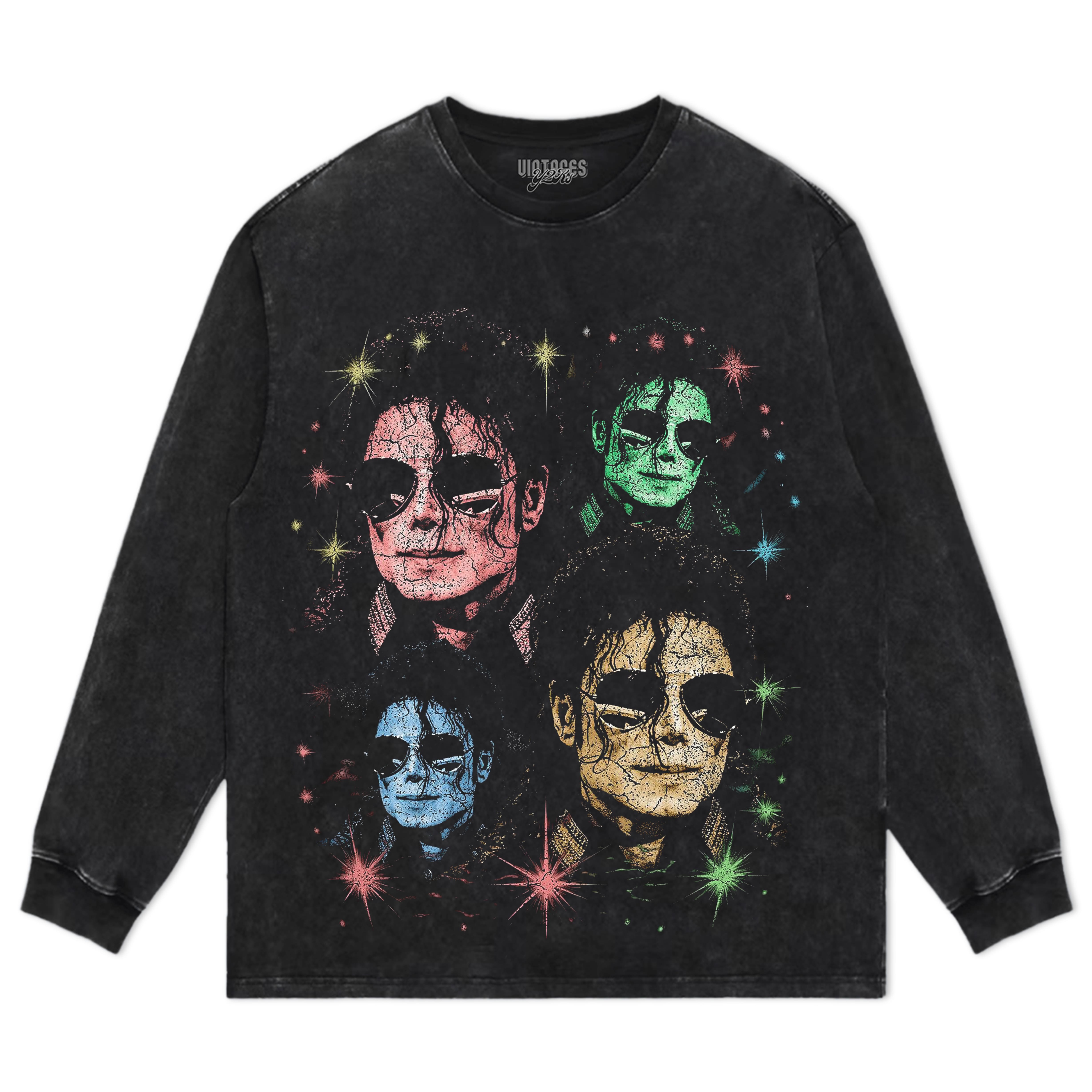 MICHAEL JACKSON VINTAGE STYLE V3 TEE & LS & HOODIE