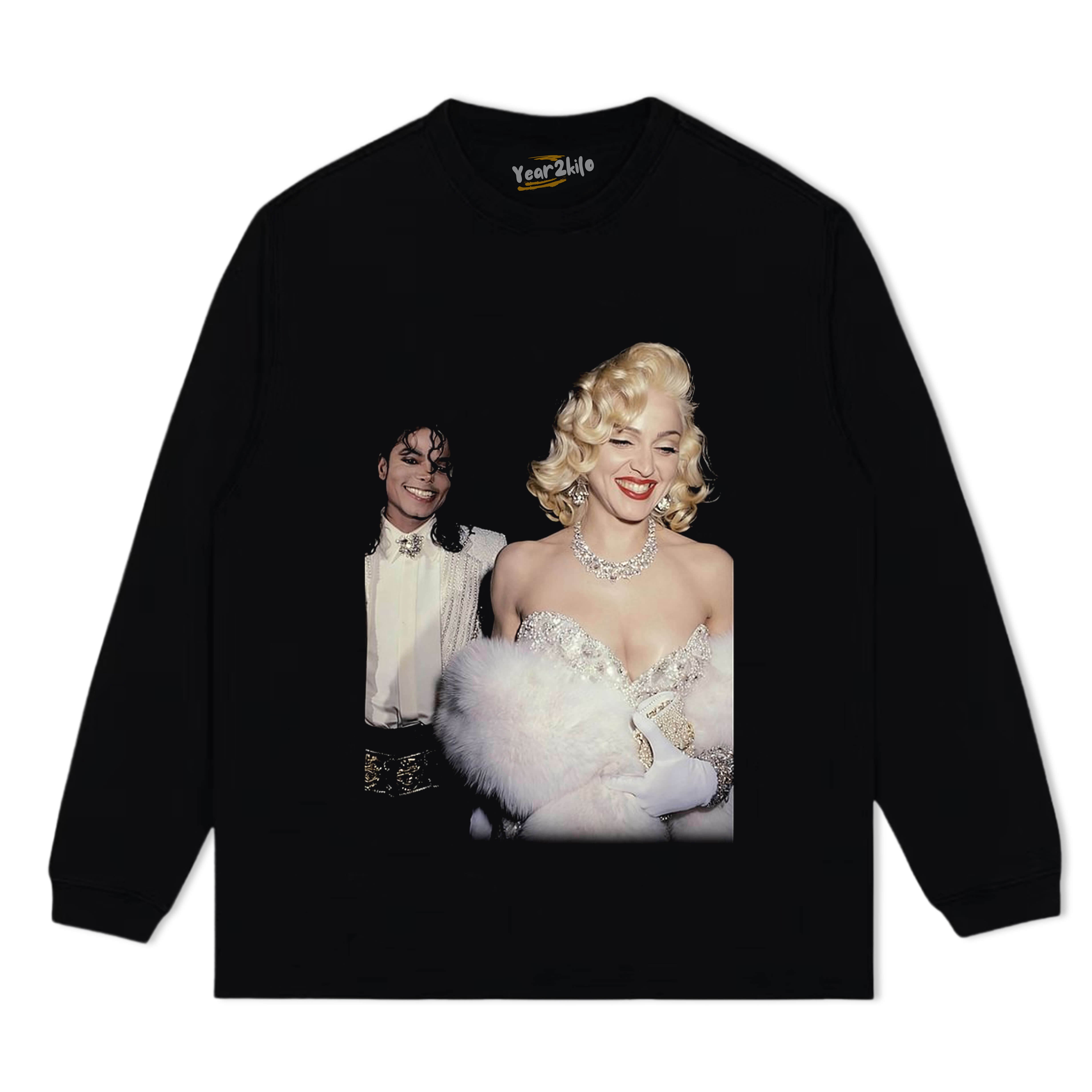 MICHAEL JACKSON & MADONNA TEE & LS & HOODIE