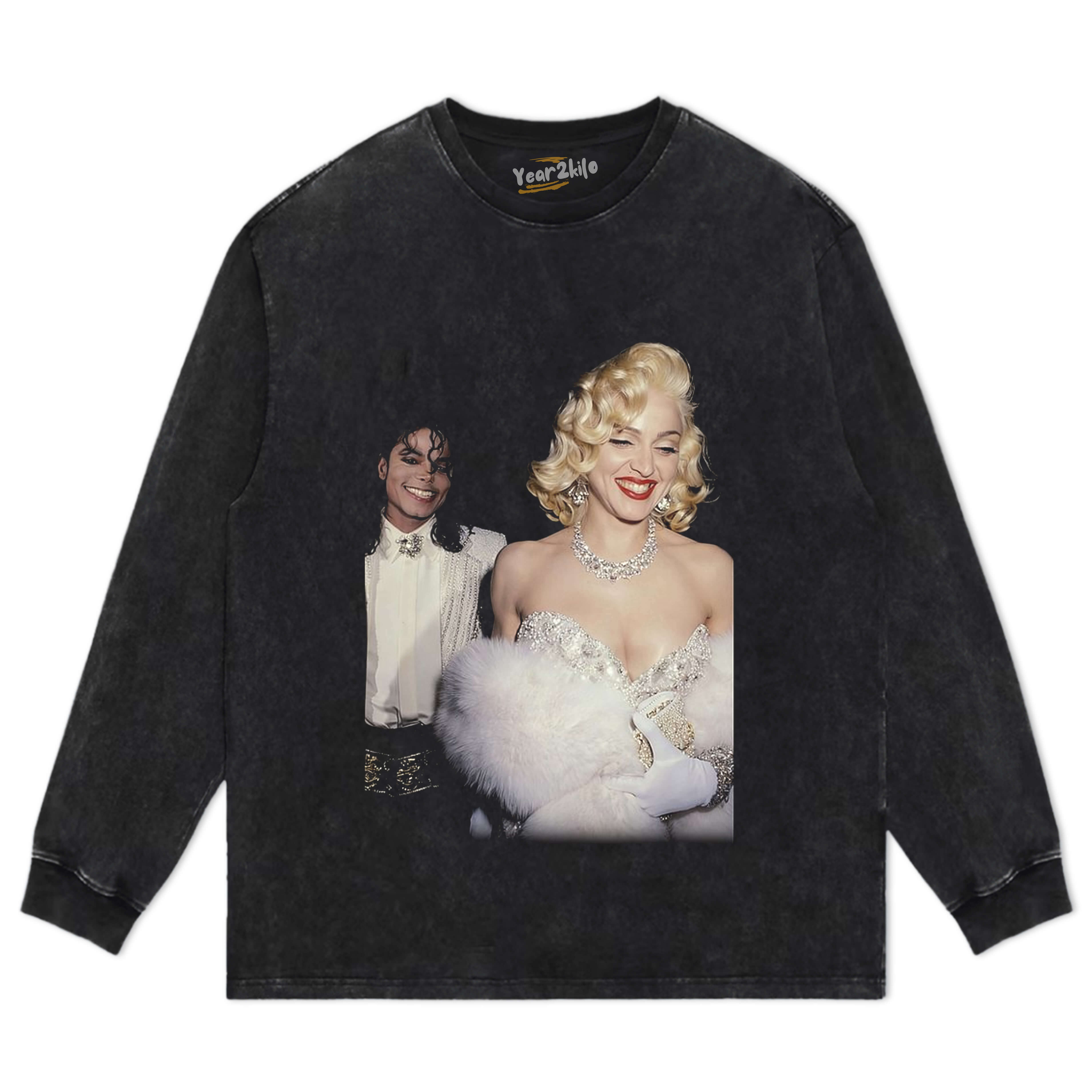 MICHAEL JACKSON & MADONNA TEE & LS & HOODIE