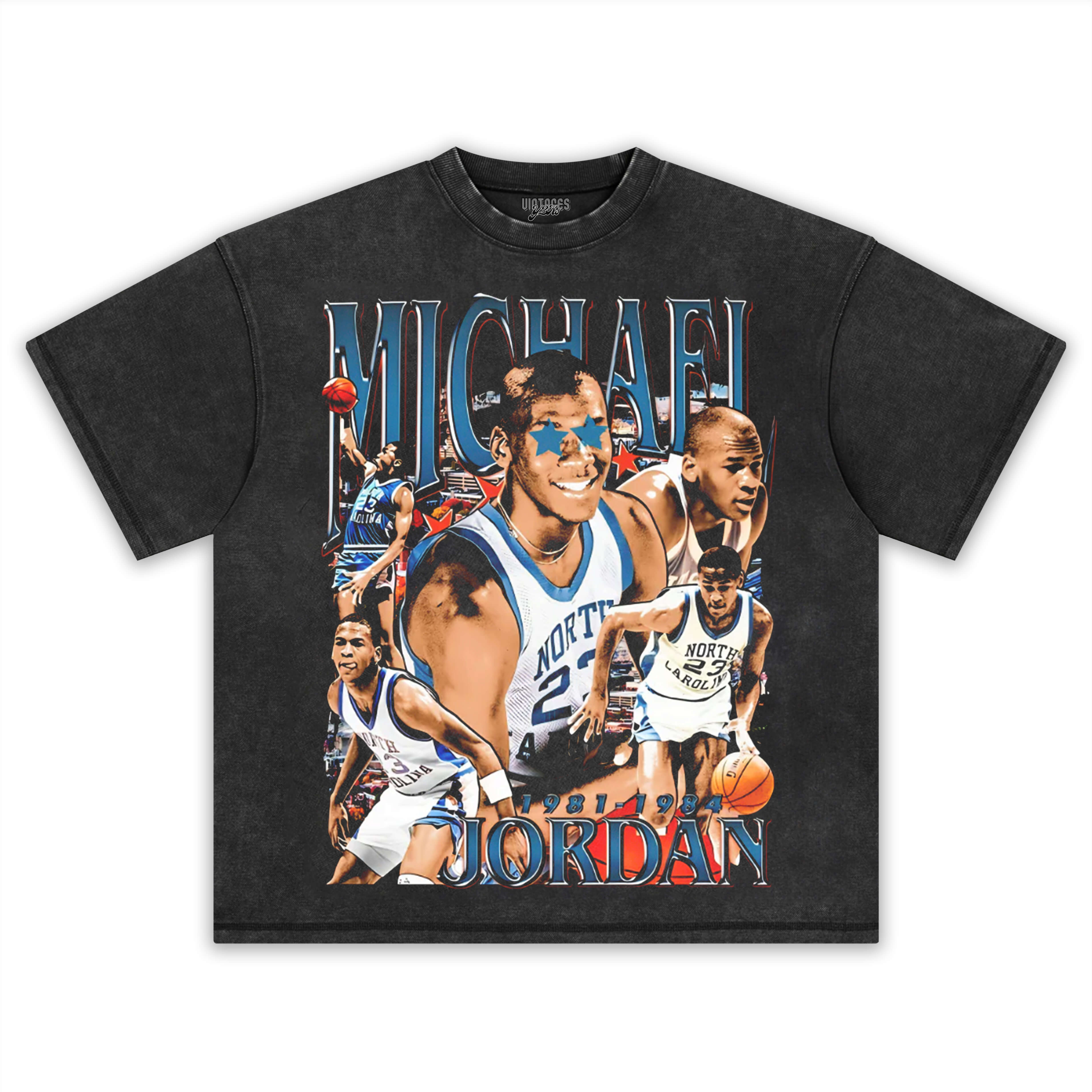 MICHAEL JORDAN CAROLINA TEE & LS & HOODIE