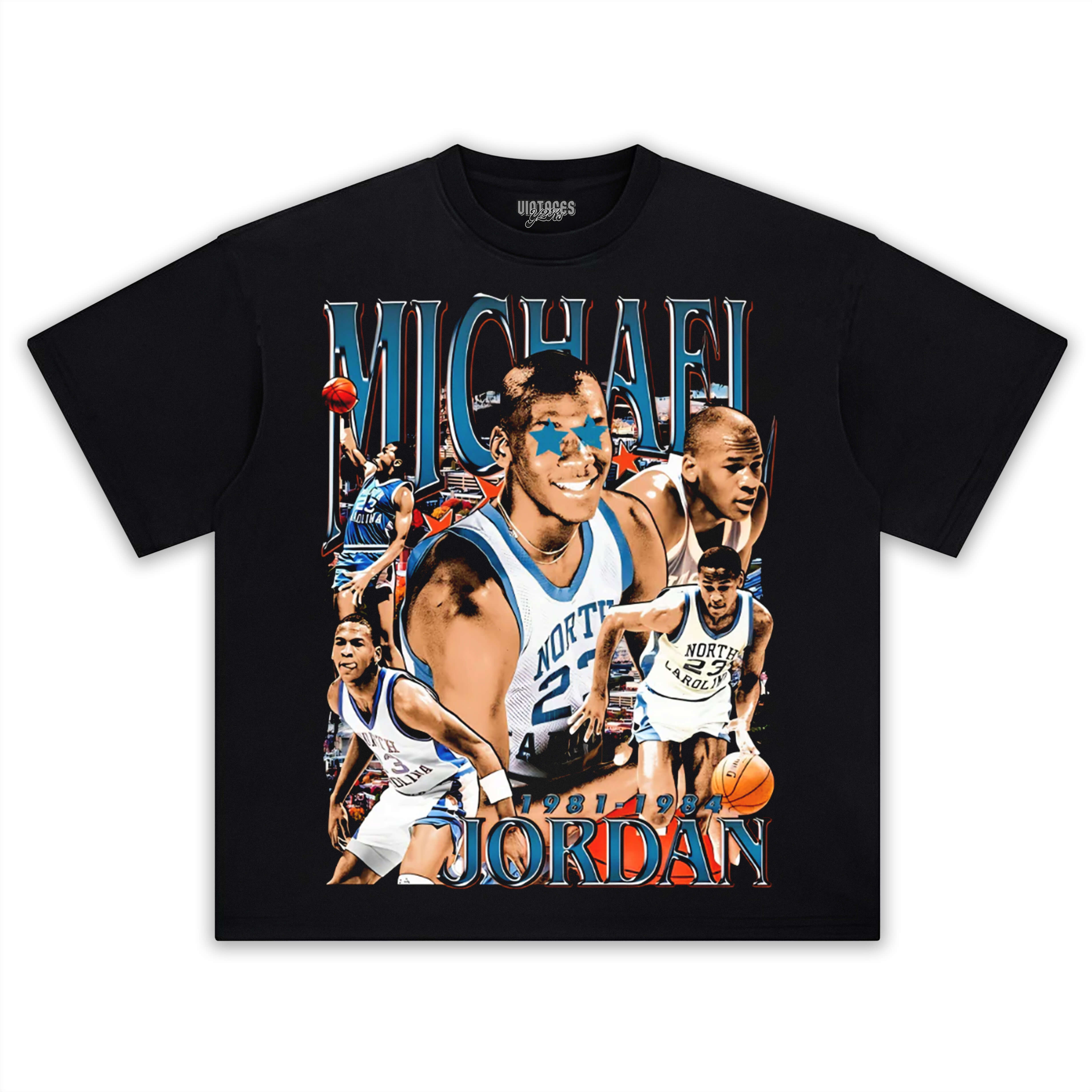 MICHAEL JORDAN CAROLINA TEE & LS & HOODIE