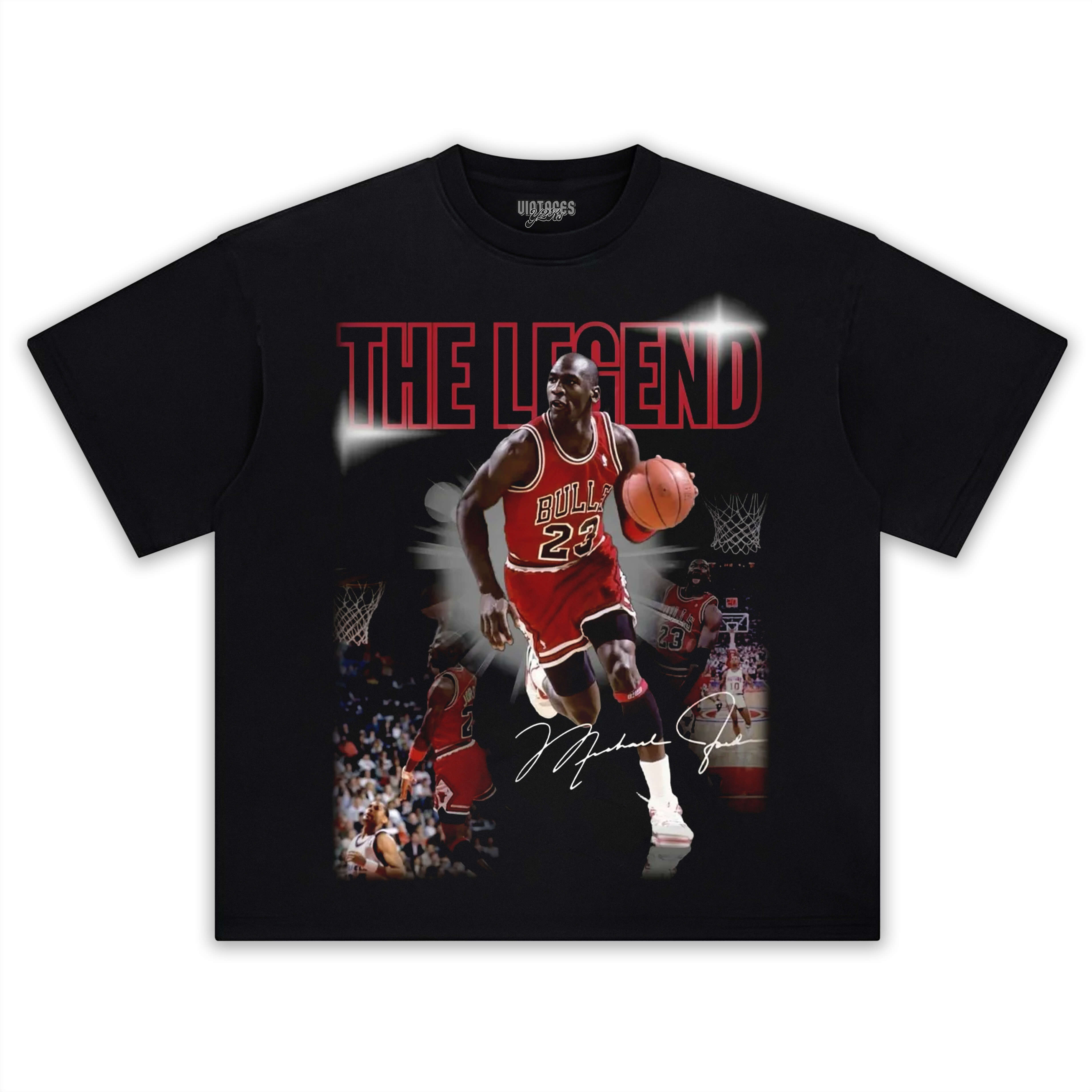 MICHAEL JORDAN VINTAGE TEE V2 & LS & HOODIE
