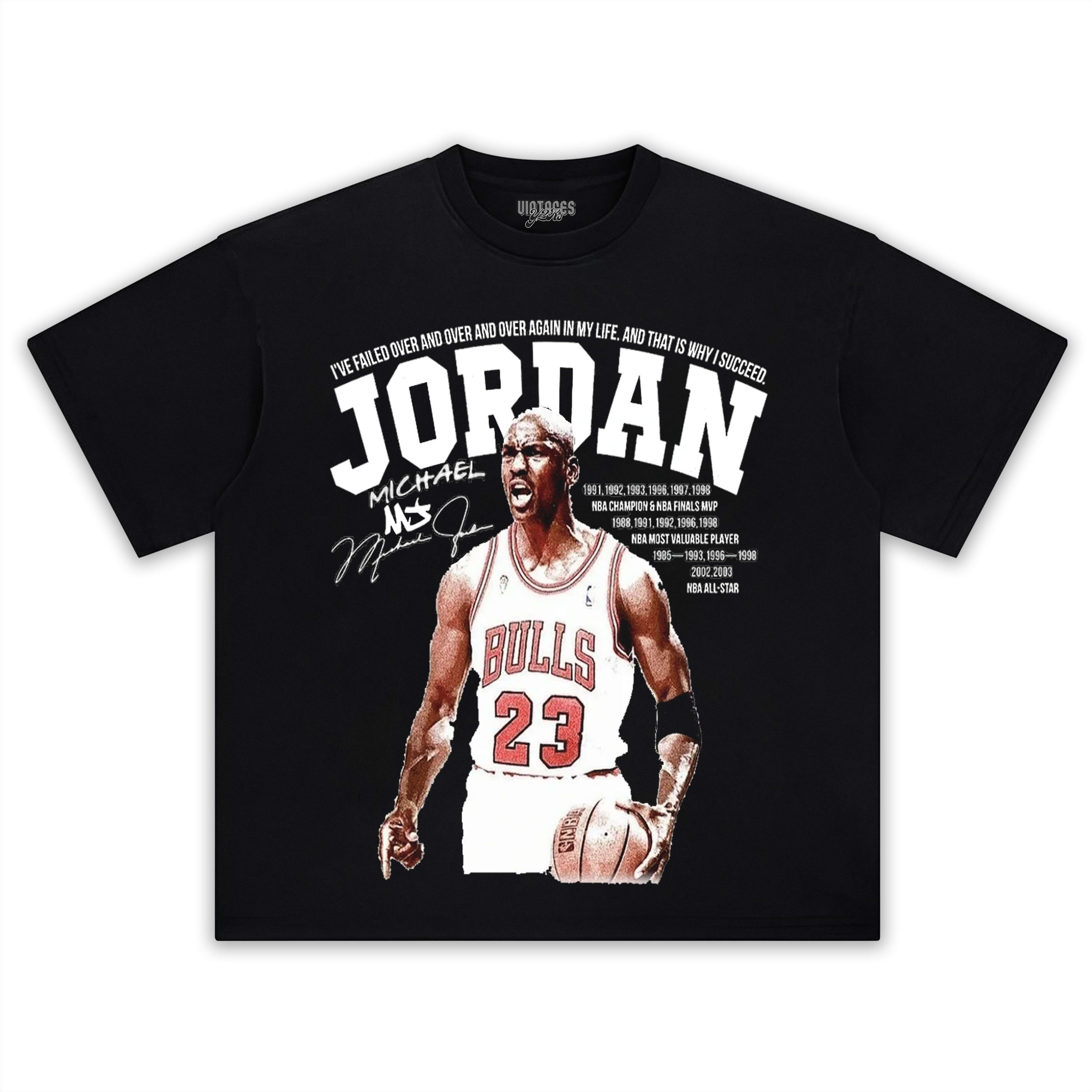 MICHAEL JORDAN VINTAGE TEE V3 & LS & HOODIE