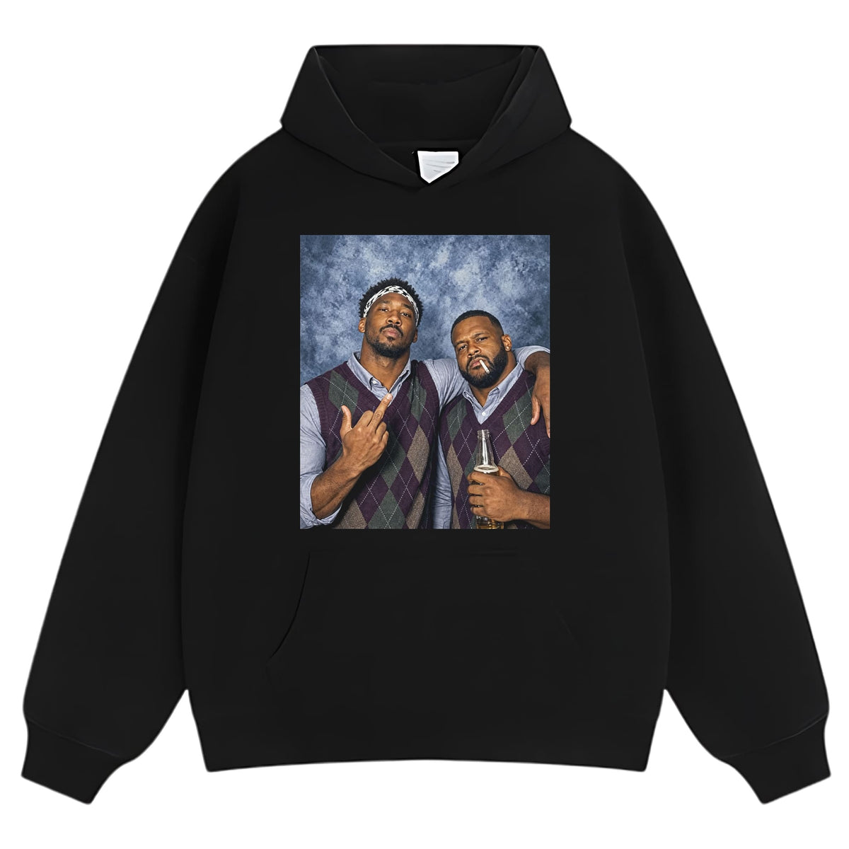 MIDDLE FINGER & MYLES GARRETT LA RAMS FOOTBALL V4 TANK TOP & TEE & LONG SLEEVE & LAYERED LS & HOODIE