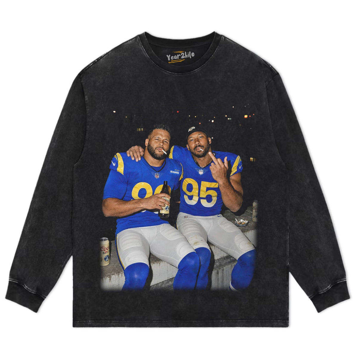 MIDDLE FINGER & MYLES GARRETT TANK TOP & TEE & LONG SLEEVE & LAYERED LS & HOODIE