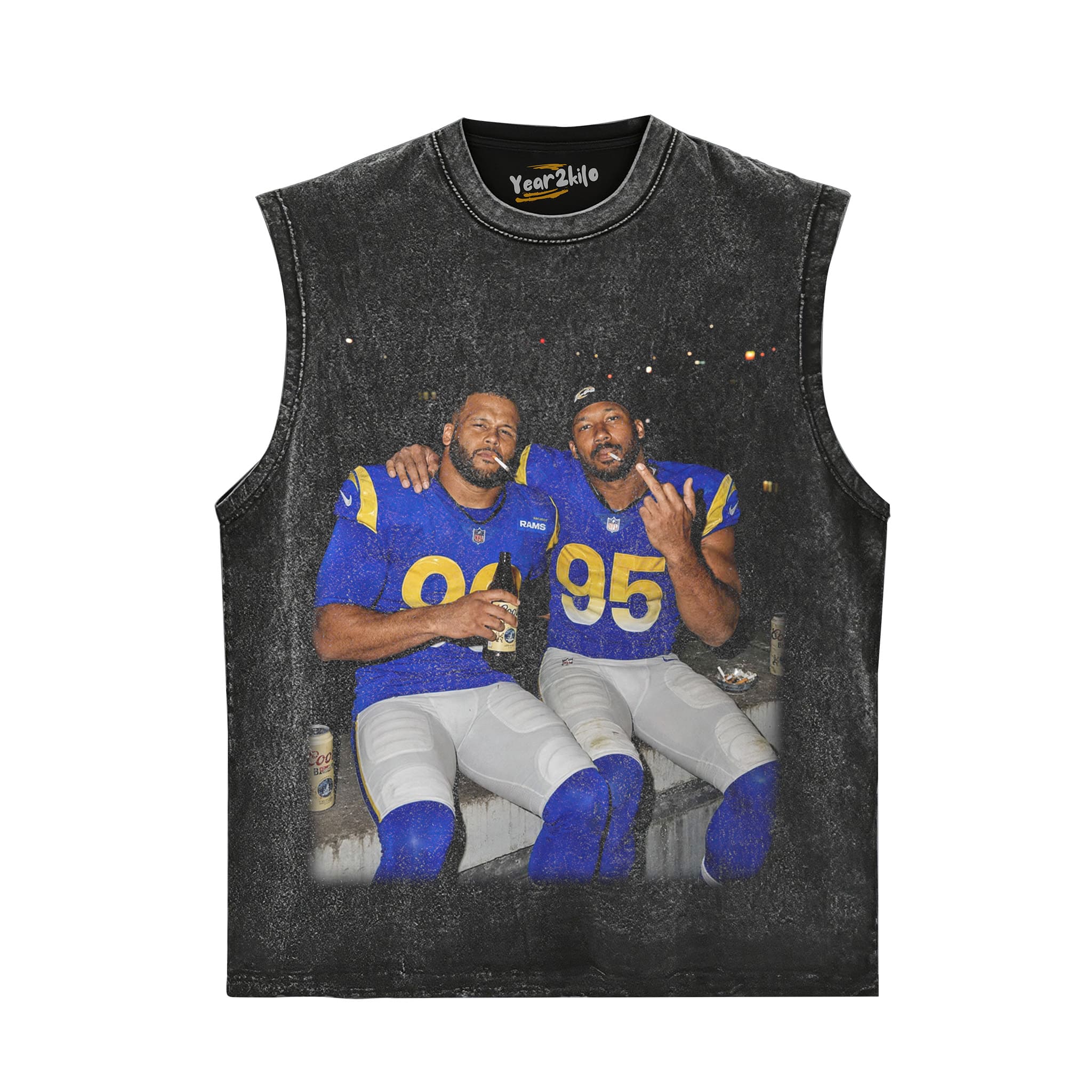 MIDDLE FINGER & MYLES GARRETT TANK TOP & TEE & LONG SLEEVE & LAYERED LS & HOODIE