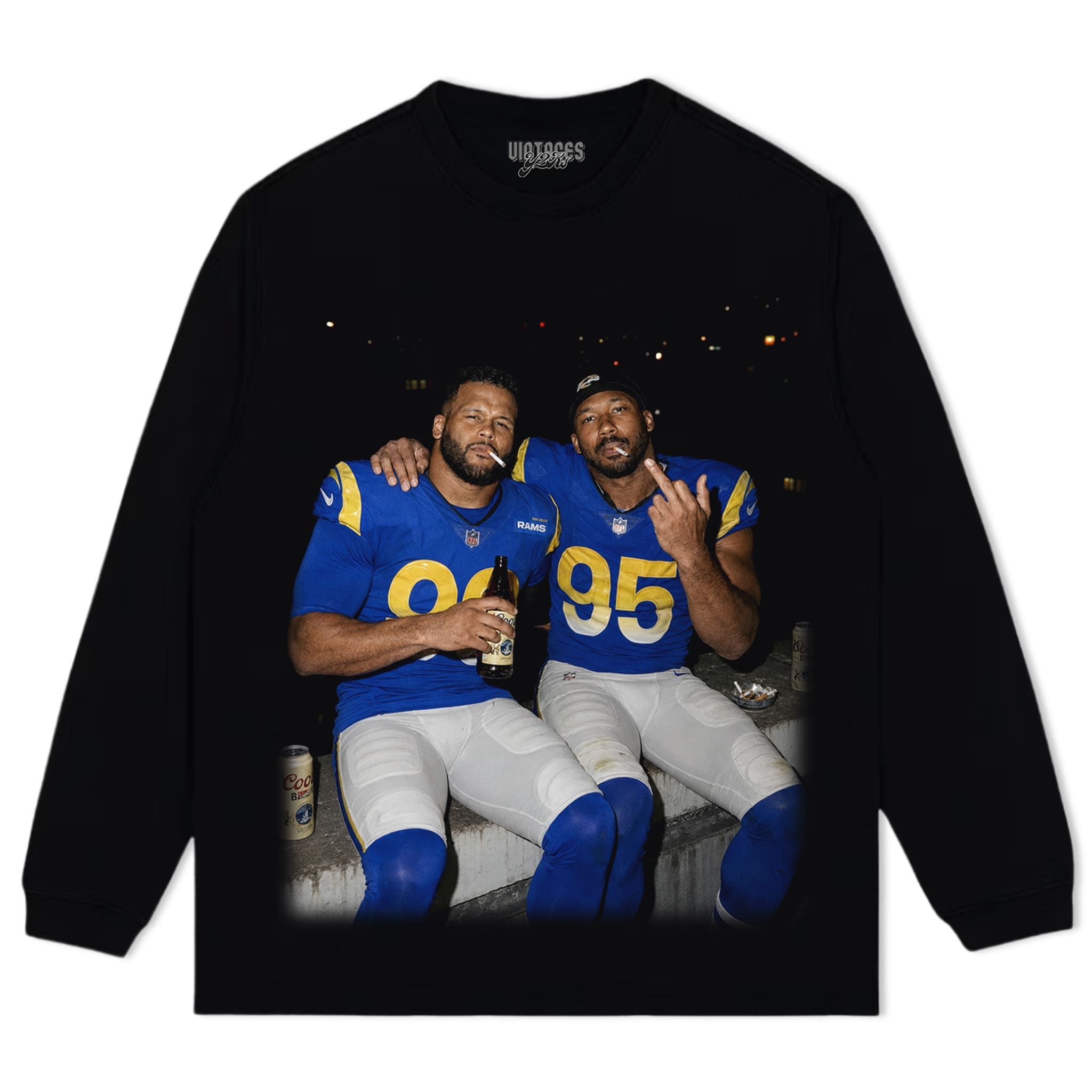 MIDDLE FINGER & MYLES GARRETT TANK TOP & TEE & LONG SLEEVE & LAYERED LS & HOODIE