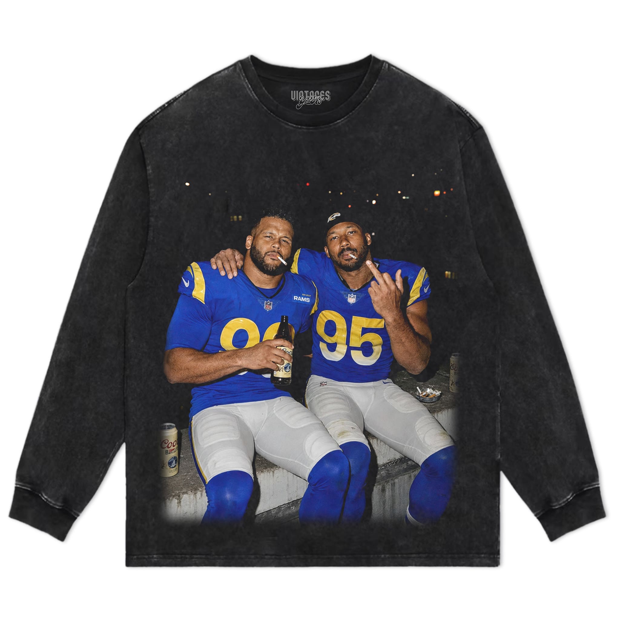 MIDDLE FINGER & MYLES GARRETT TANK TOP & TEE & LONG SLEEVE & LAYERED LS & HOODIE